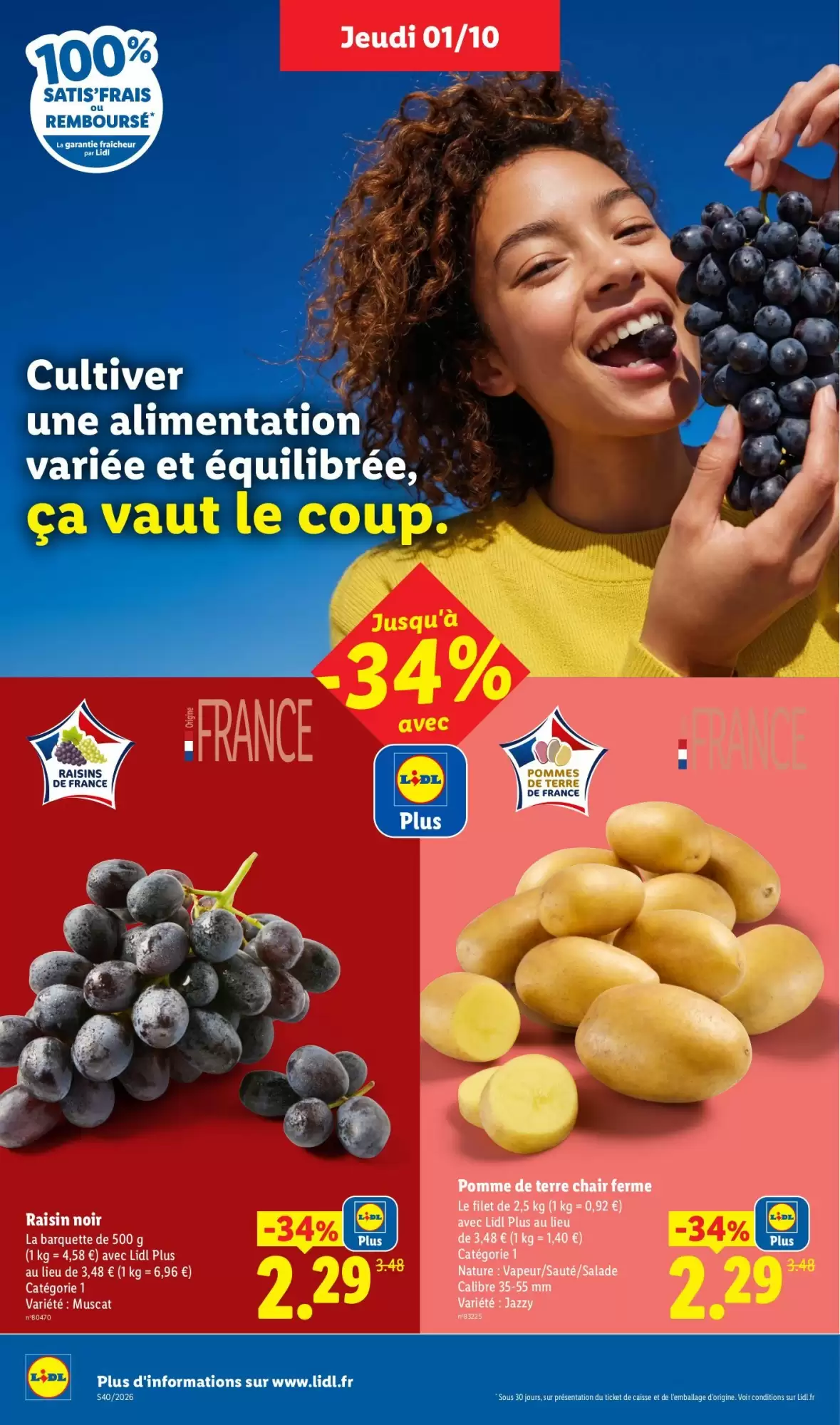 Catalogue Lidl du 1er au 7 octobre 2026, page 2 sur 57