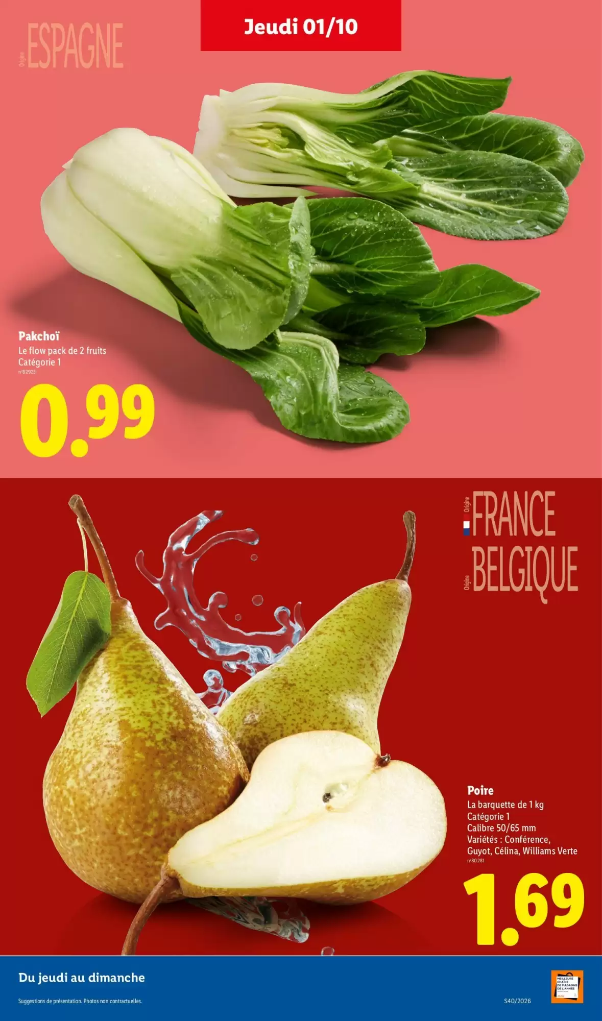 Catalogue Lidl du 1er au 7 octobre 2026, page 5 sur 57