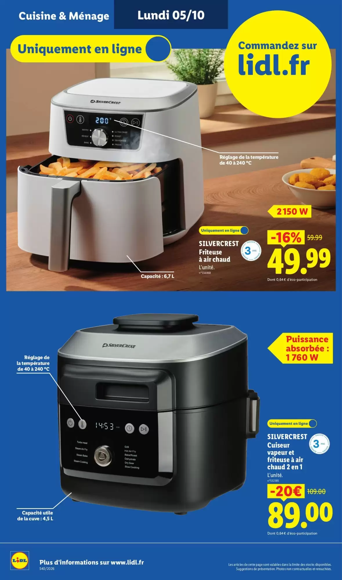 Catalogue Lidl du 1er au 7 octobre 2026, page 8 sur 57