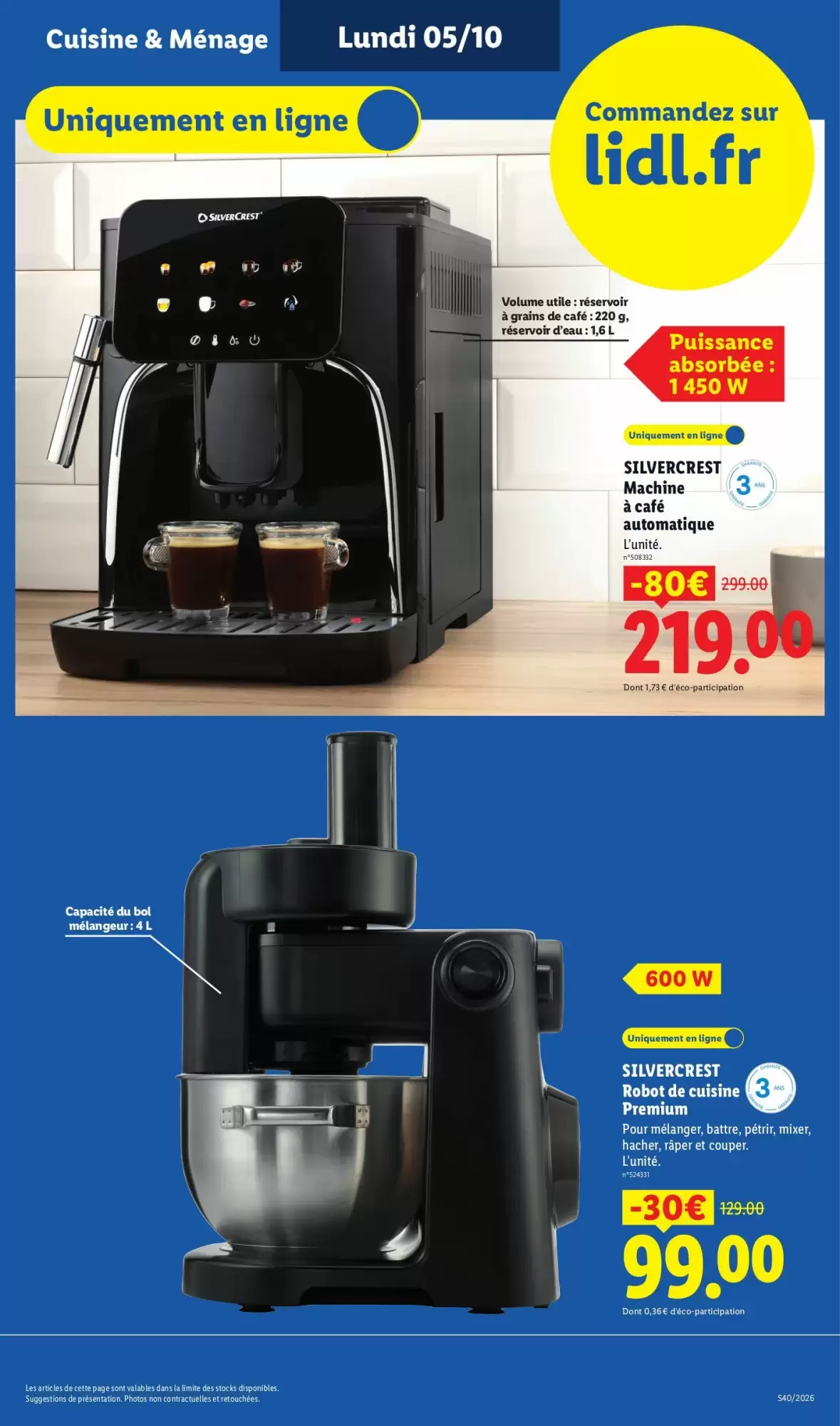 Catalogue Lidl du 1er au 7 octobre 2026, page 9 sur 57