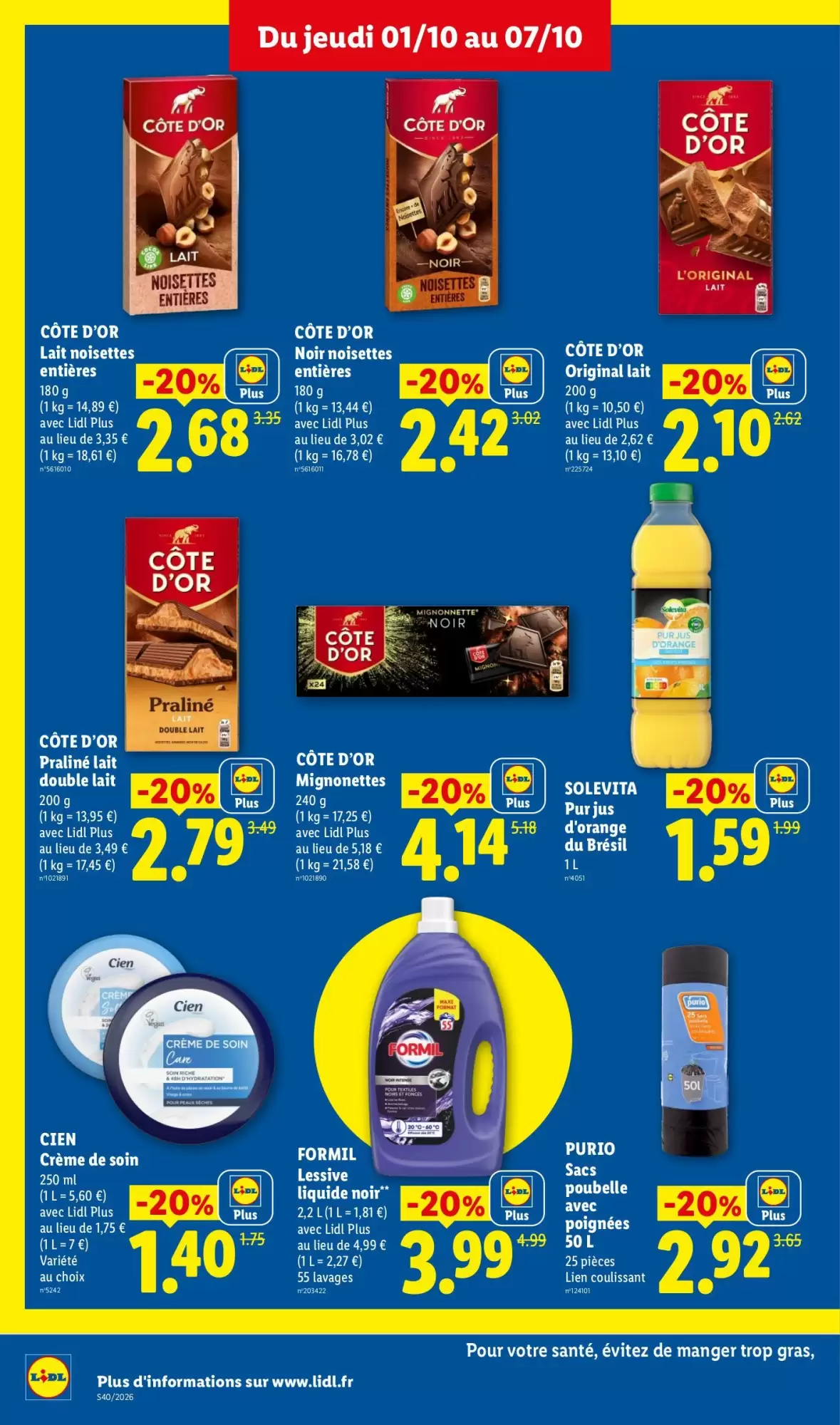 Catalogue Lidl du 1er au 7 octobre 2026, page 16 sur 57