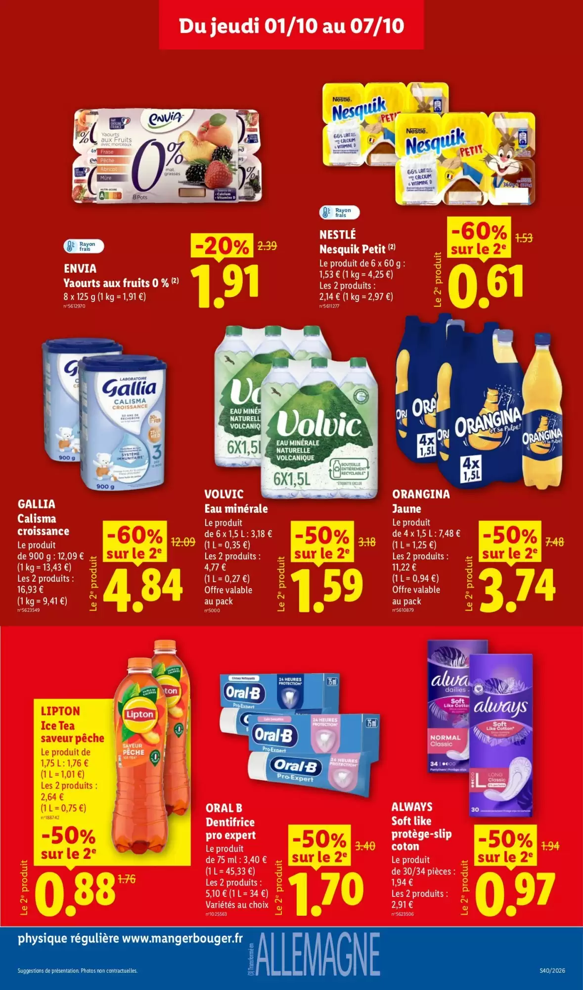 Catalogue Lidl du 1er au 7 octobre 2026, page 19 sur 57
