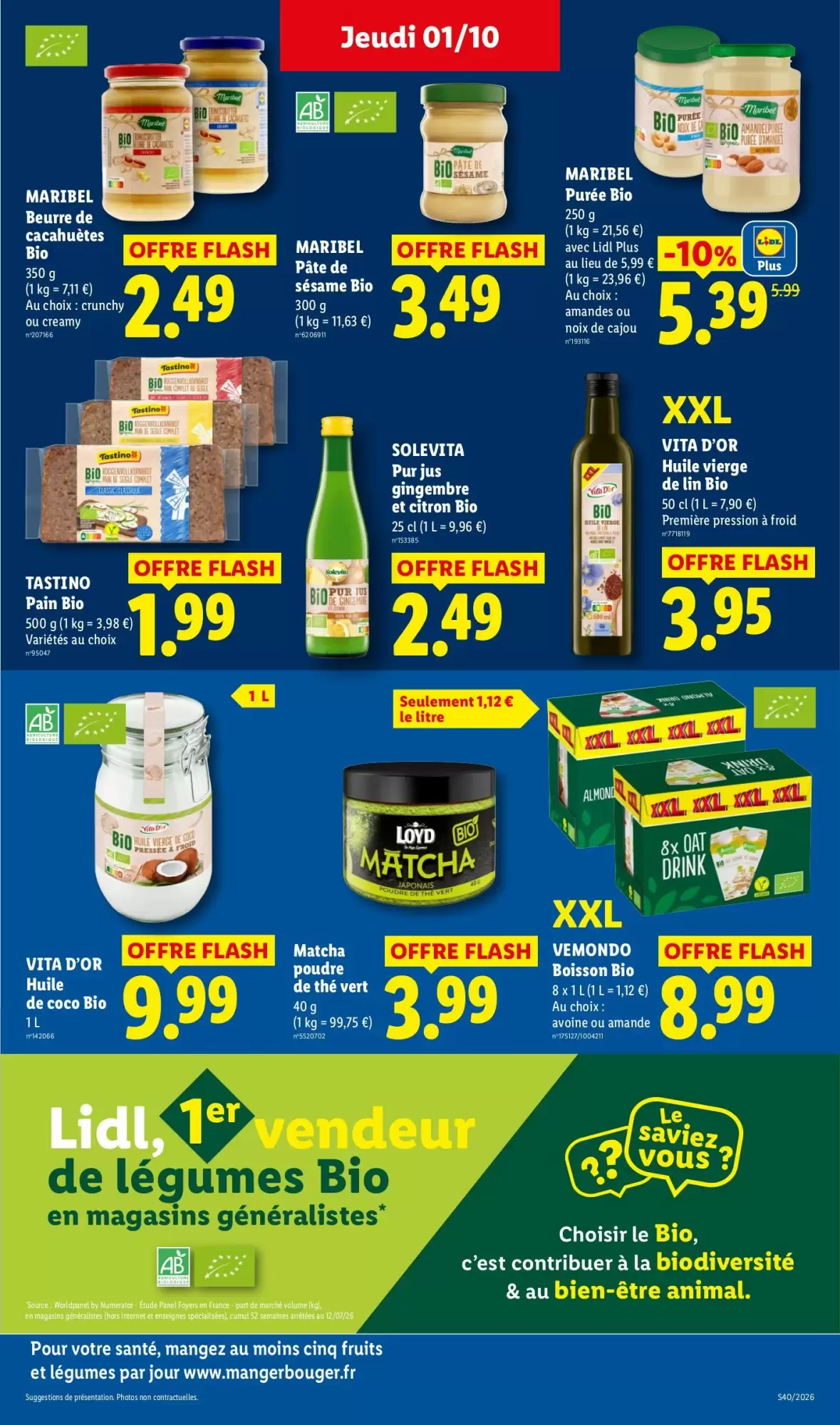 Catalogue Lidl du 1er au 7 octobre 2026, page 25 sur 57