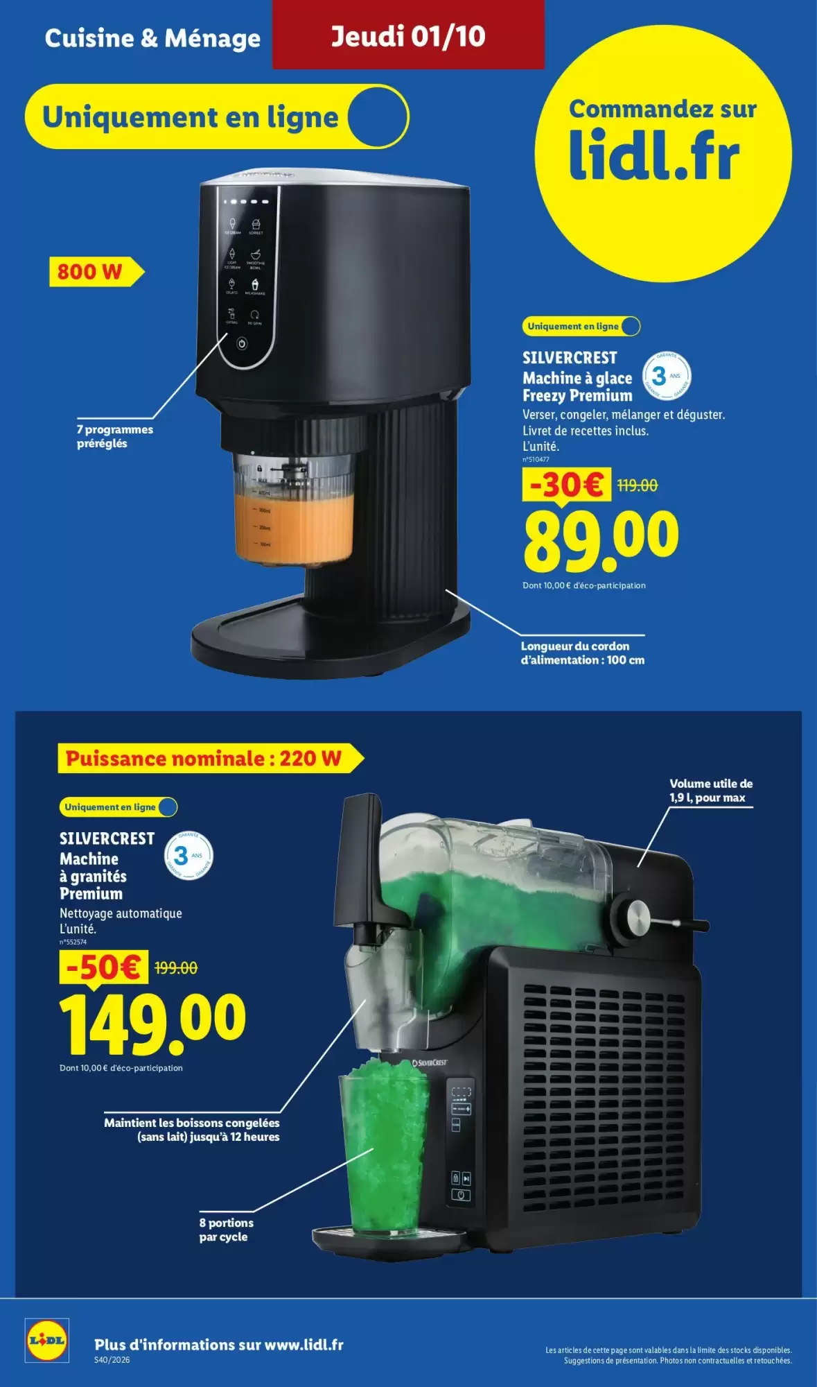 Catalogue Lidl du 1er au 7 octobre 2026, page 34 sur 57