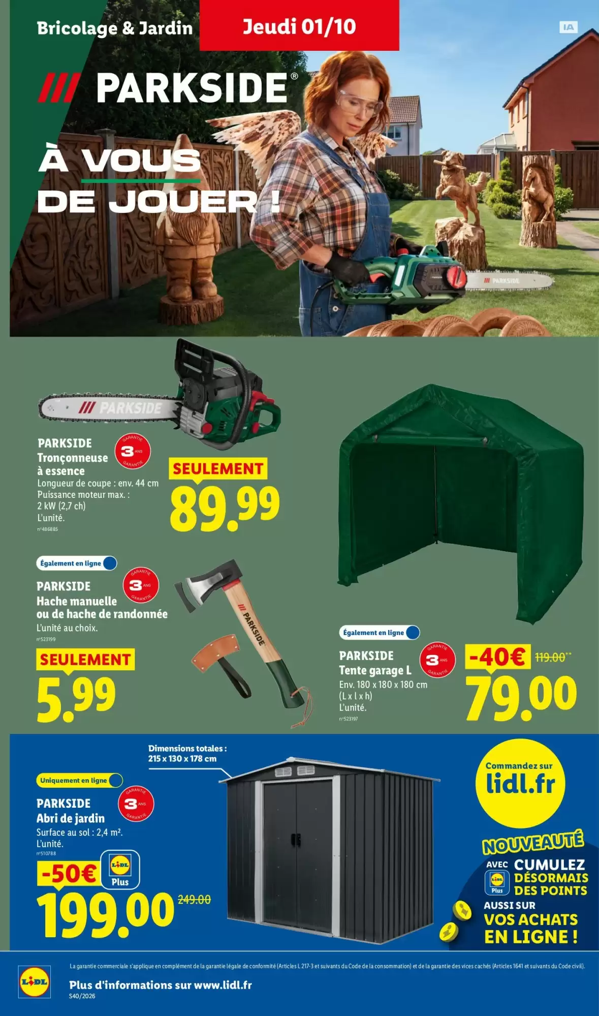 Catalogue Lidl du 1er au 7 octobre 2026, page 38 sur 57