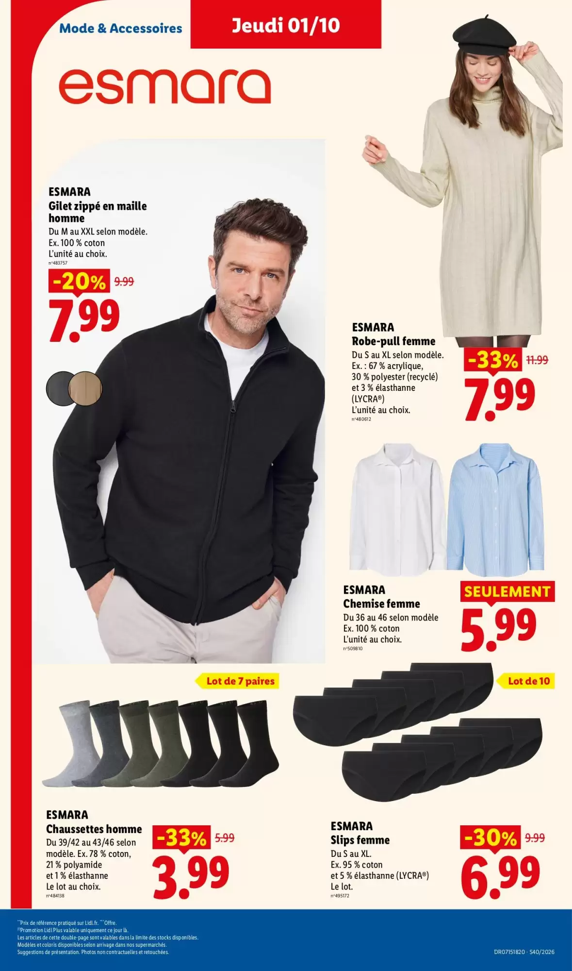 Catalogue Lidl du 1er au 7 octobre 2026, page 41 sur 57
