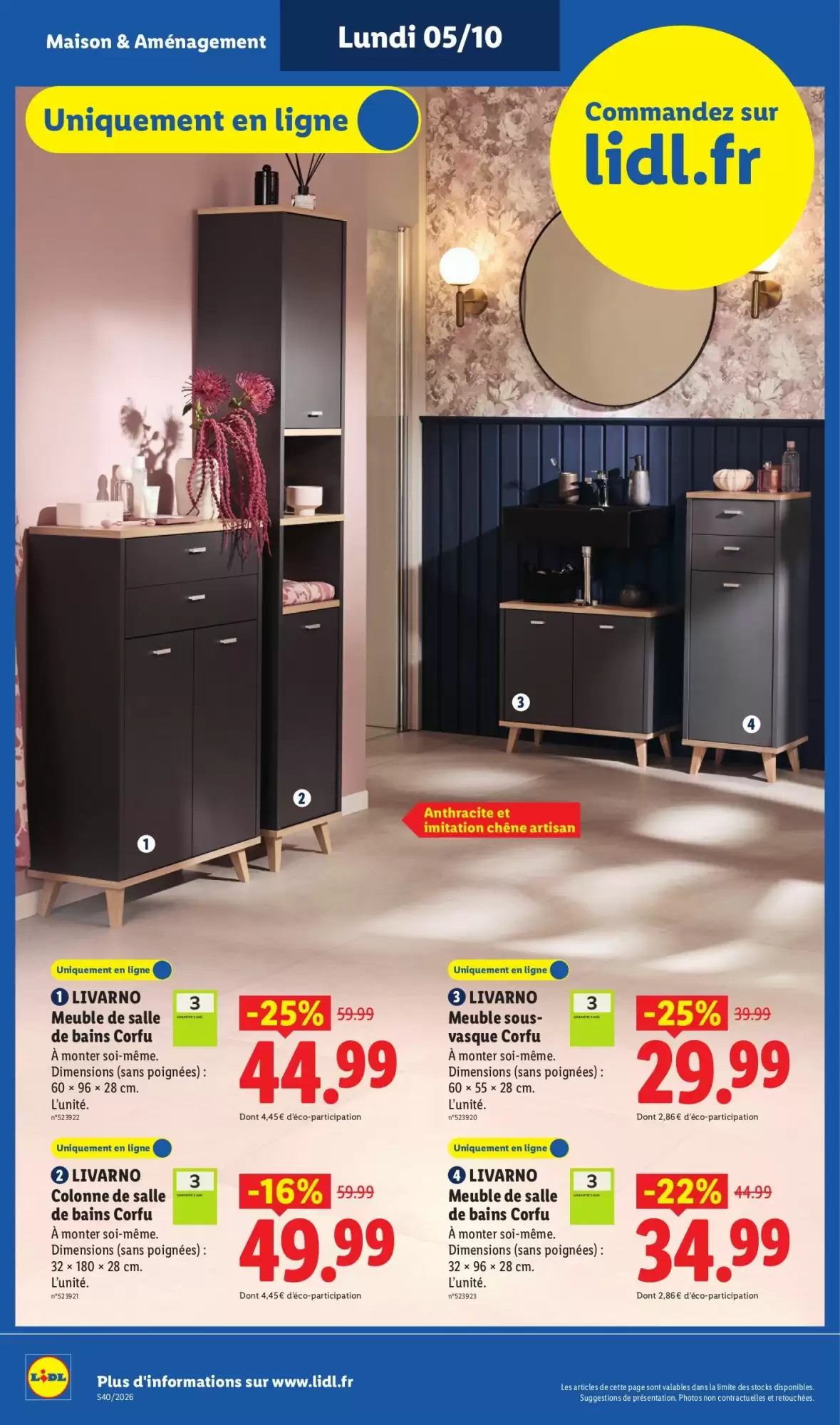 Catalogue Lidl du 1er au 7 octobre 2026, page 46 sur 57