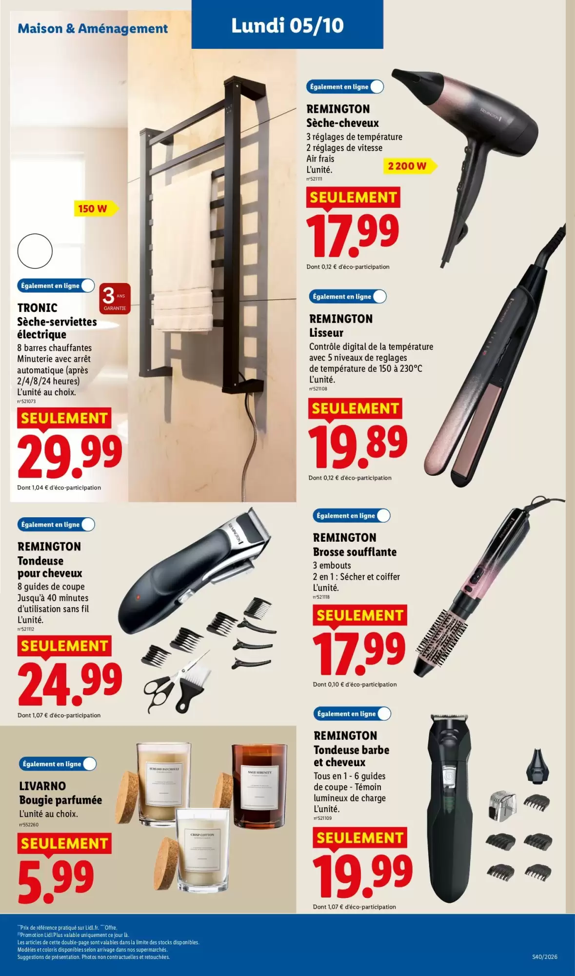 Catalogue Lidl du 1er au 7 octobre 2026, page 51 sur 57