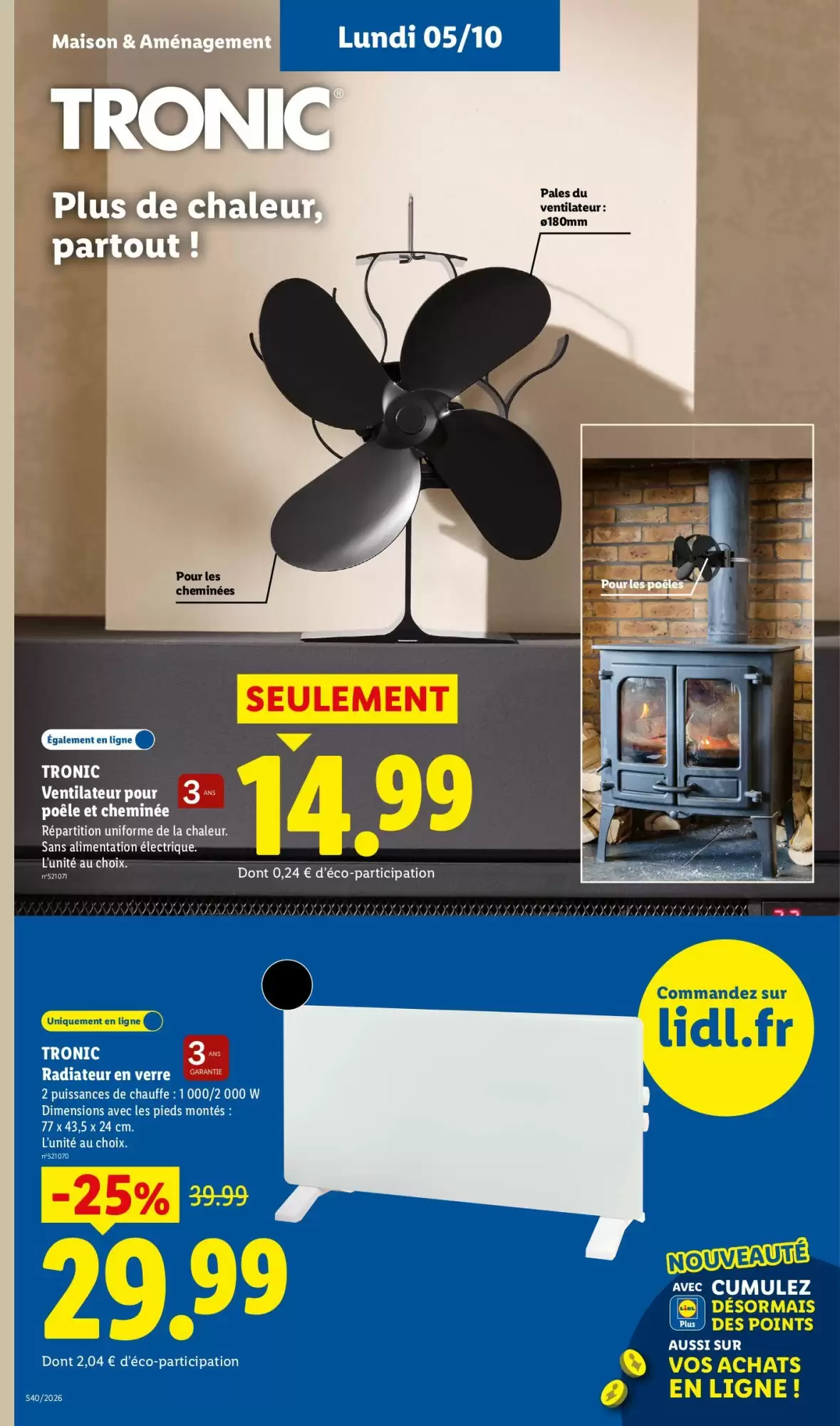 Catalogue Lidl du 1er au 7 octobre 2026, page 54 sur 57