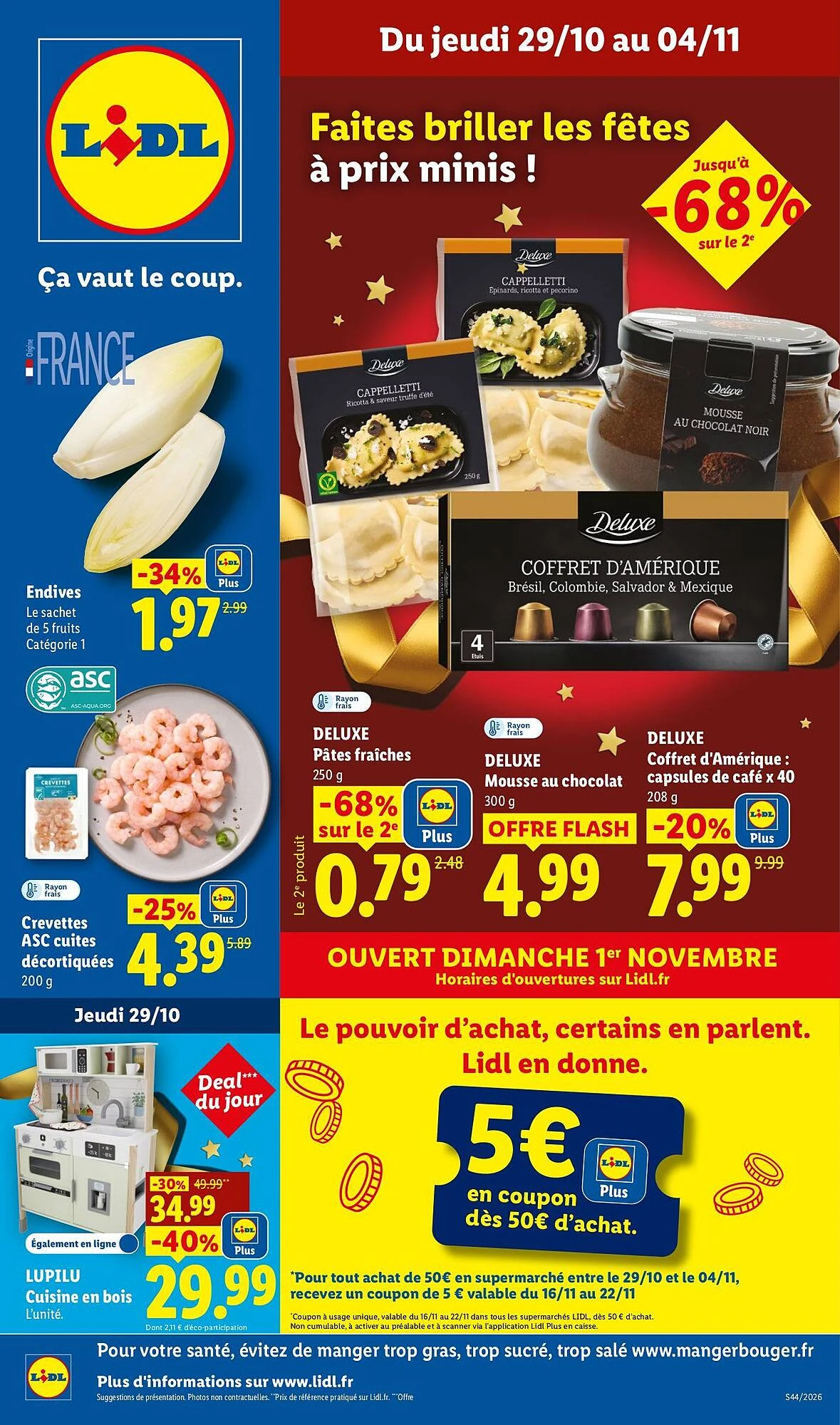 Catalogue Lidl du 29 octobre au 4 novembre 2026, page 1 sur 64