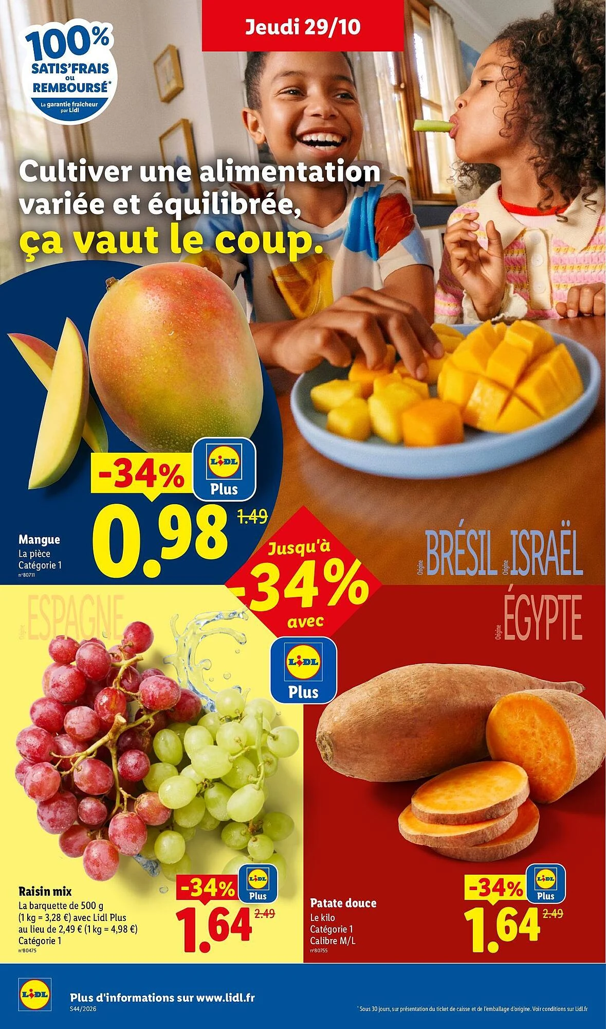 Catalogue Lidl du 29 octobre au 4 novembre 2026, page 2 sur 64