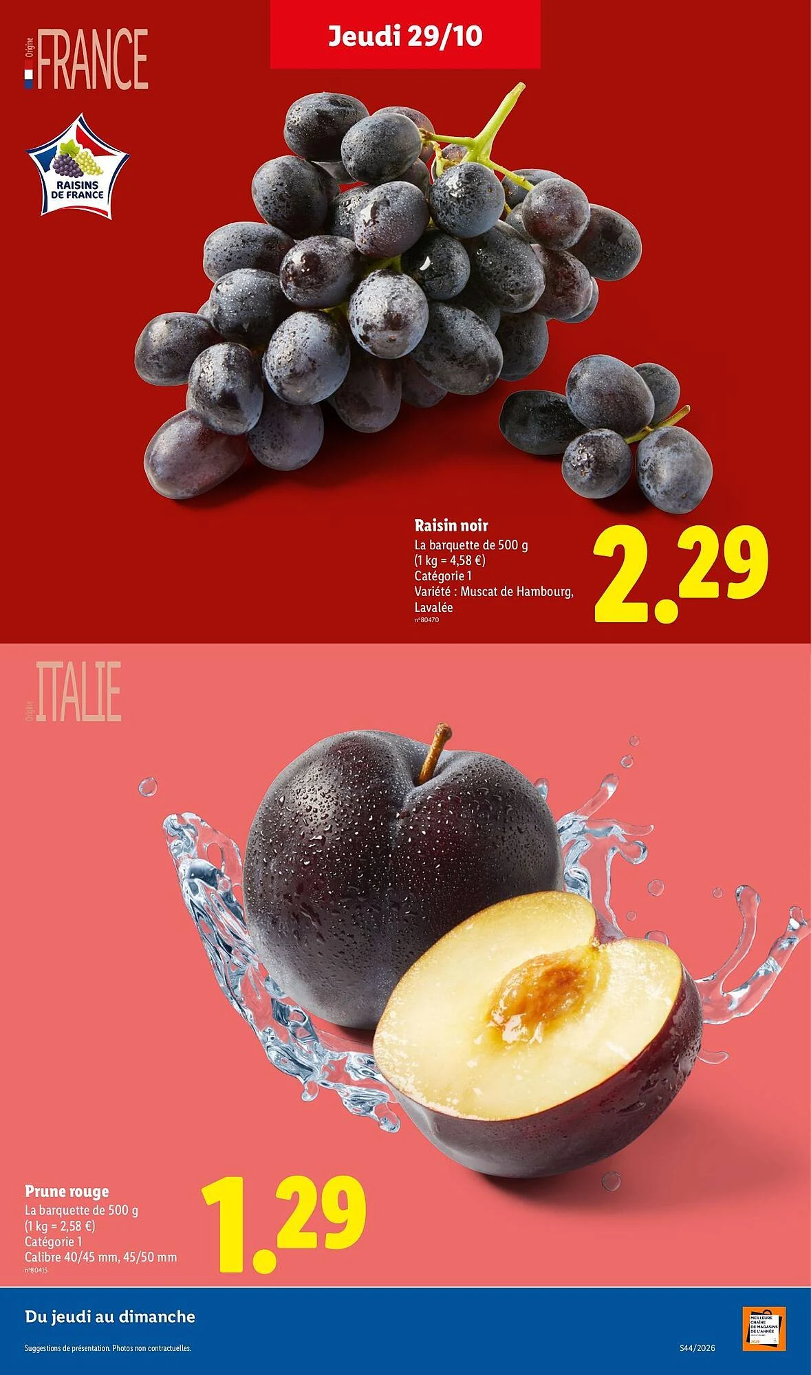 Catalogue Lidl du 29 octobre au 4 novembre 2026, page 5 sur 64