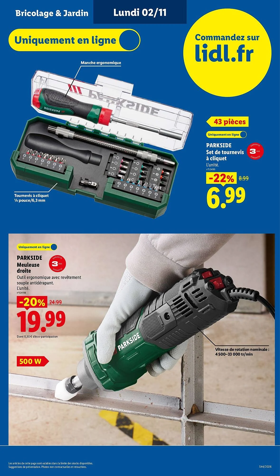 Catalogue Lidl du 29 octobre au 4 novembre 2026, page 9 sur 64