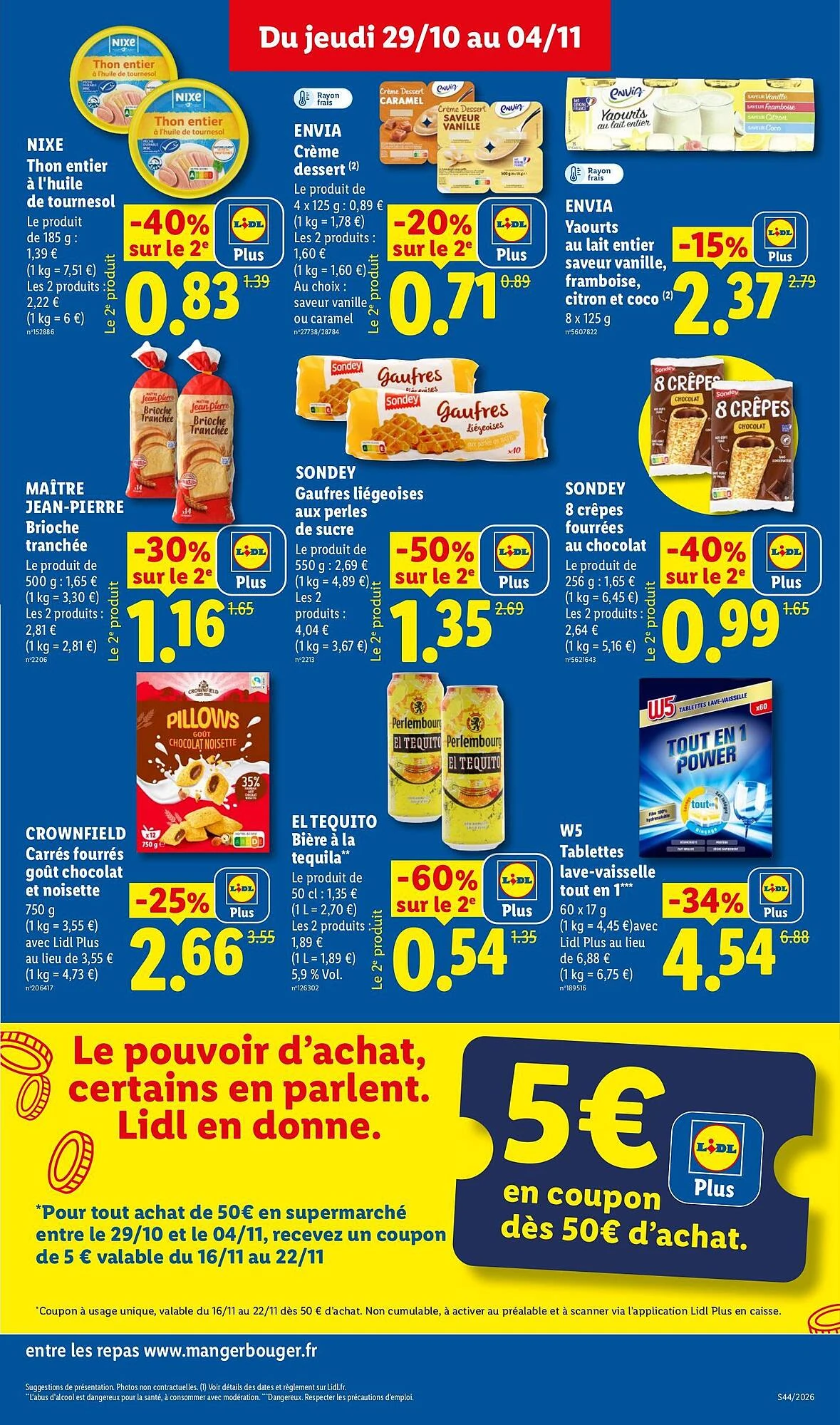Catalogue Lidl du 29 octobre au 4 novembre 2026, page 17 sur 64