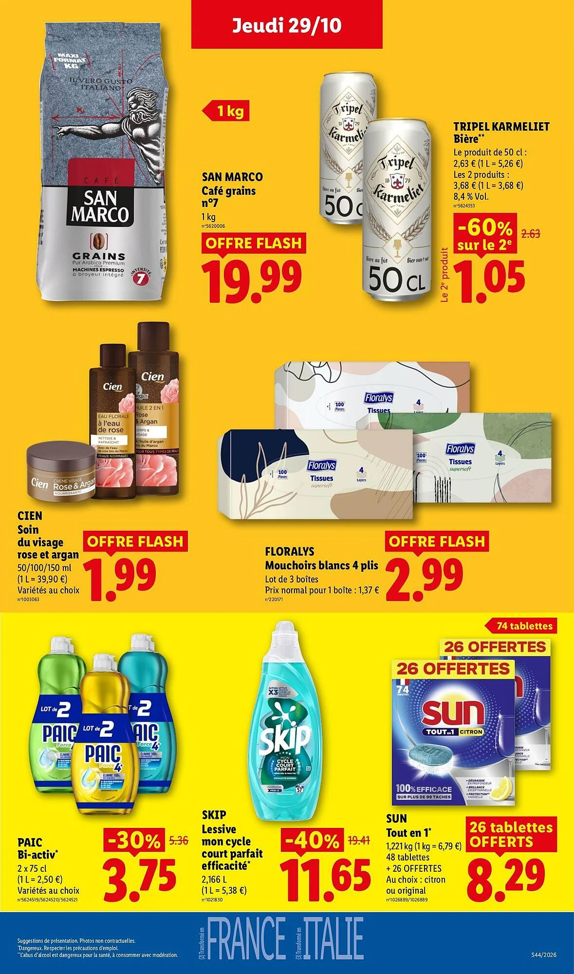 Catalogue Lidl du 29 octobre au 4 novembre 2026, page 21 sur 64