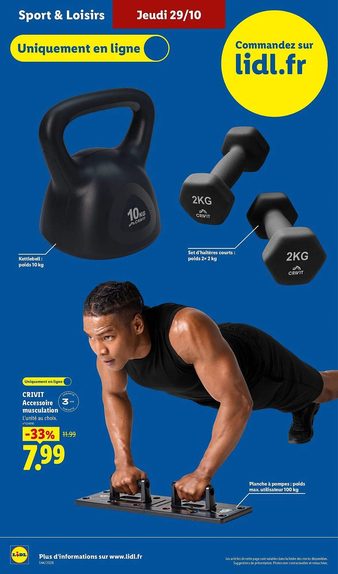 Catalogue Lidl du 29 octobre au 4 novembre 2026, page 34 sur 64