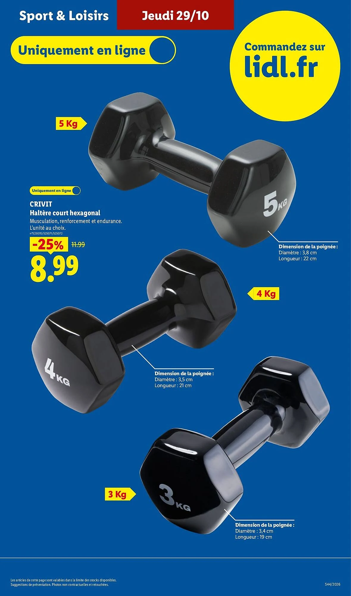 Catalogue Lidl du 29 octobre au 4 novembre 2026, page 35 sur 64