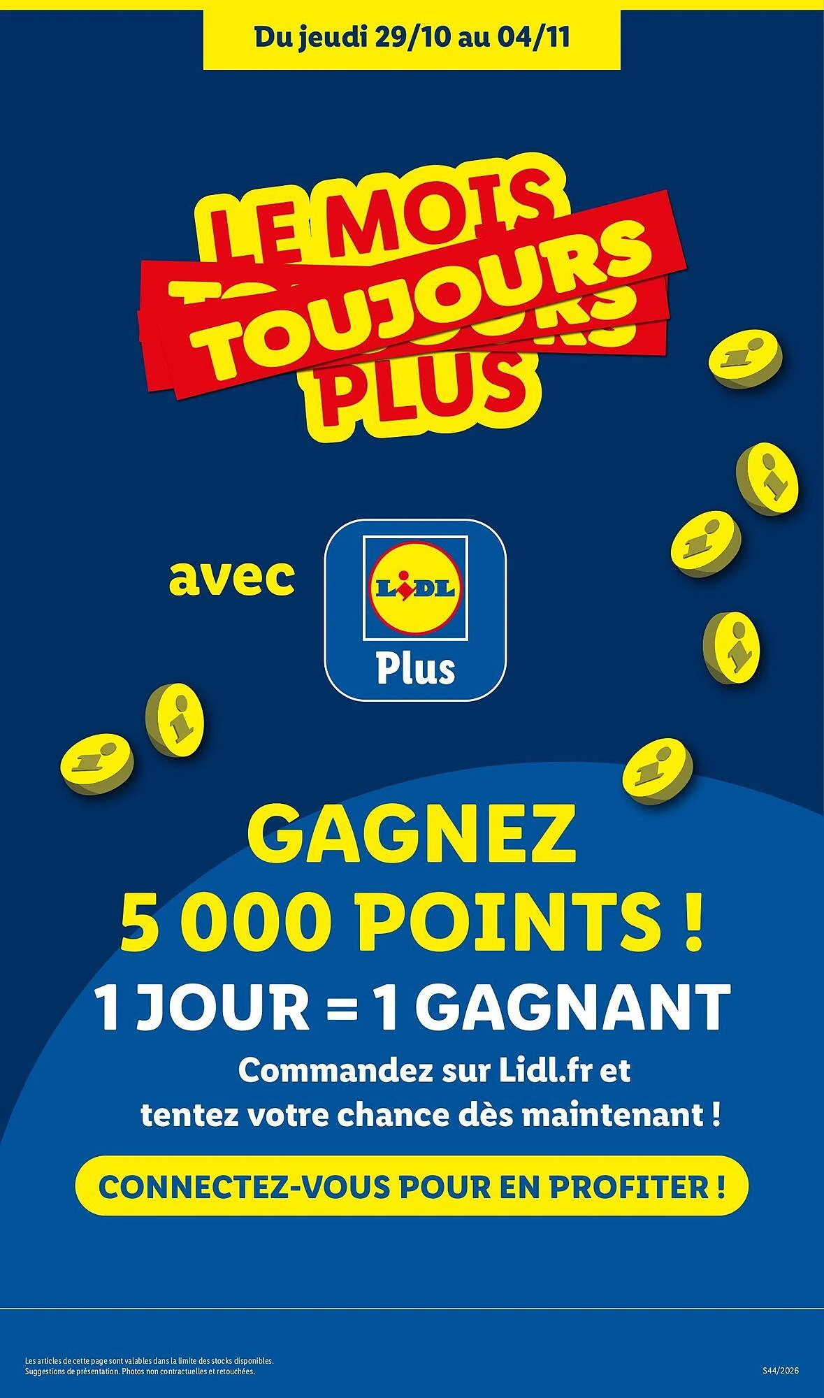 Catalogue Lidl du 29 octobre au 4 novembre 2026, page 39 sur 64