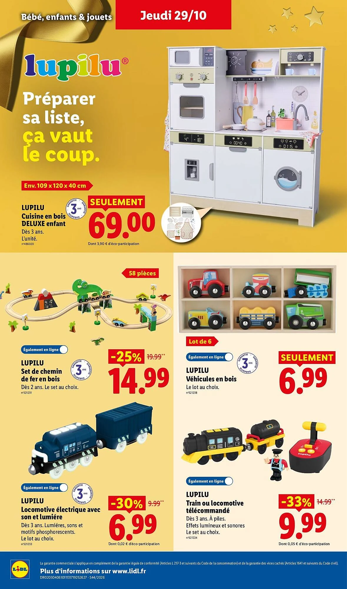 Catalogue Lidl du 29 octobre au 4 novembre 2026, page 40 sur 64