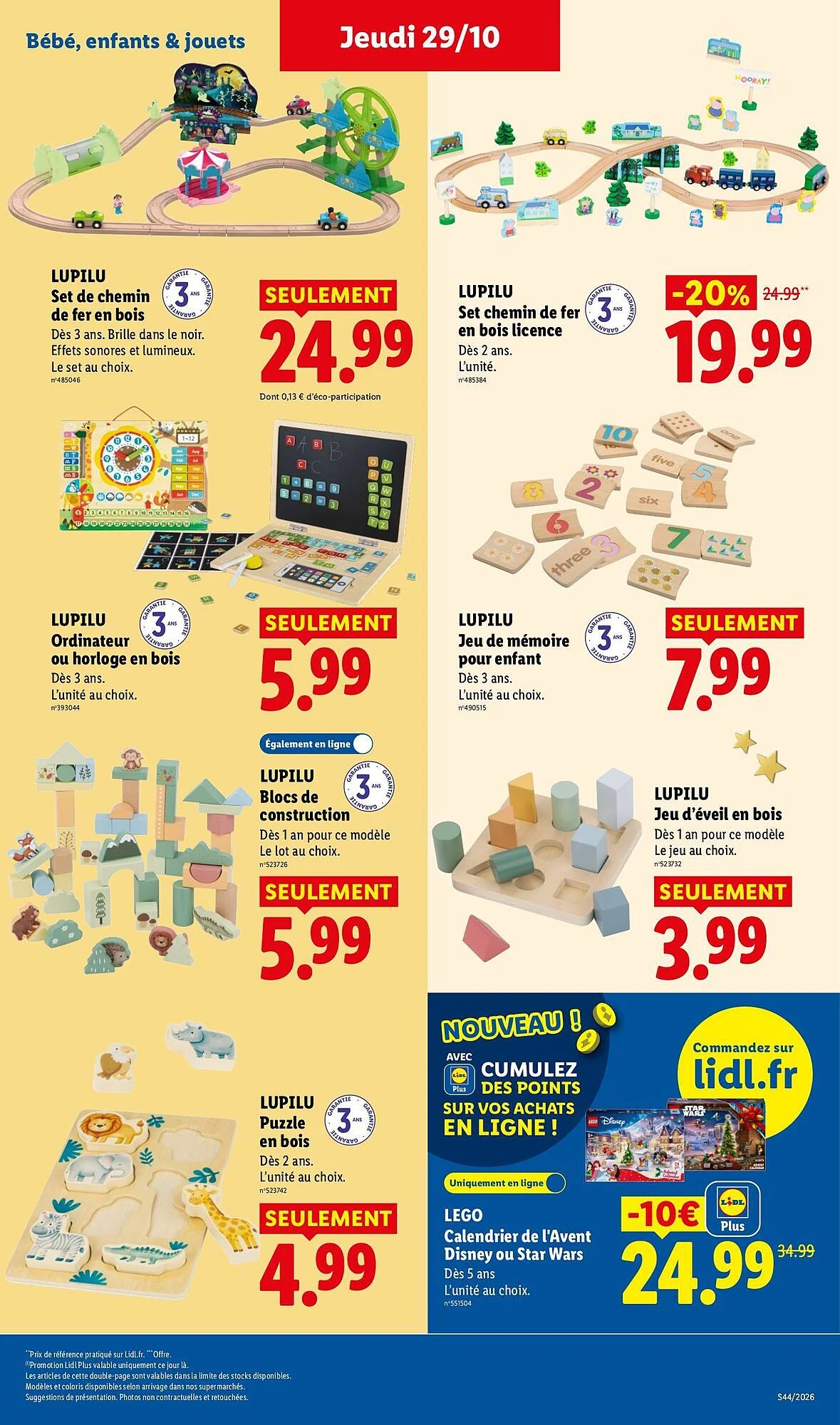 Catalogue Lidl du 29 octobre au 4 novembre 2026, page 43 sur 64