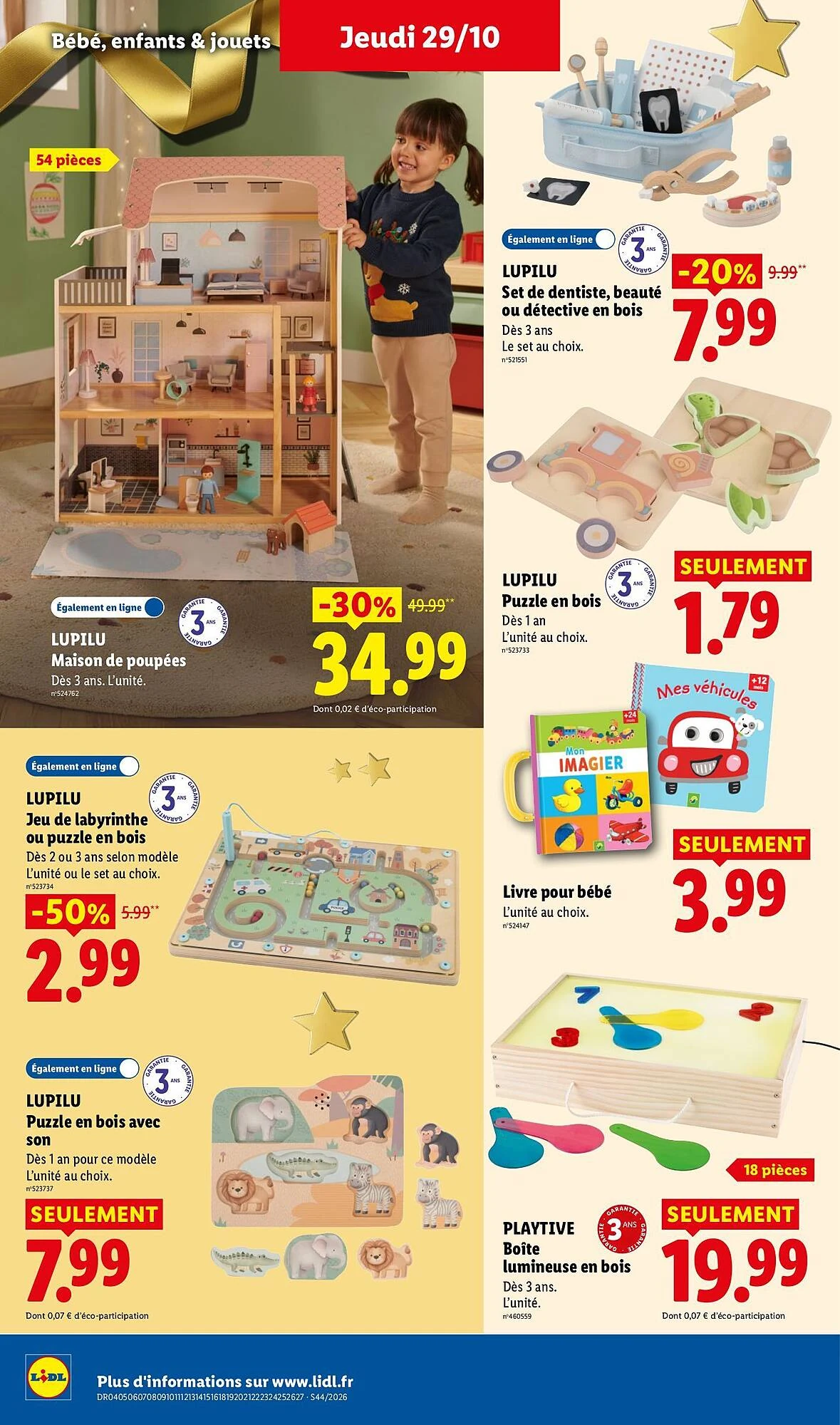 Catalogue Lidl du 29 octobre au 4 novembre 2026, page 44 sur 64