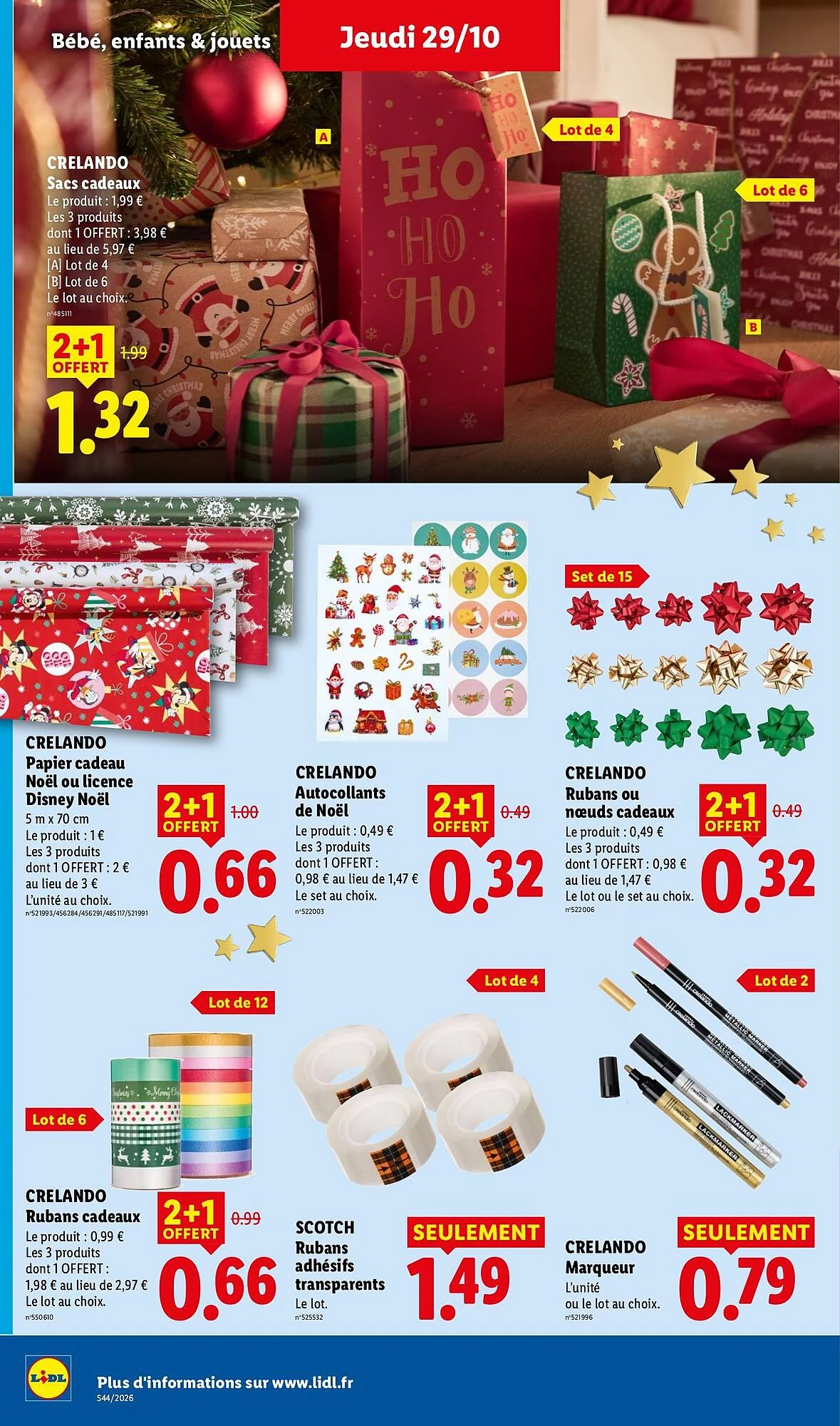 Catalogue Lidl du 29 octobre au 4 novembre 2026, page 46 sur 64