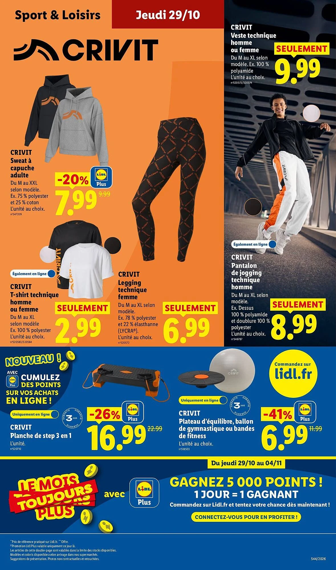 Catalogue Lidl du 29 octobre au 4 novembre 2026, page 47 sur 64