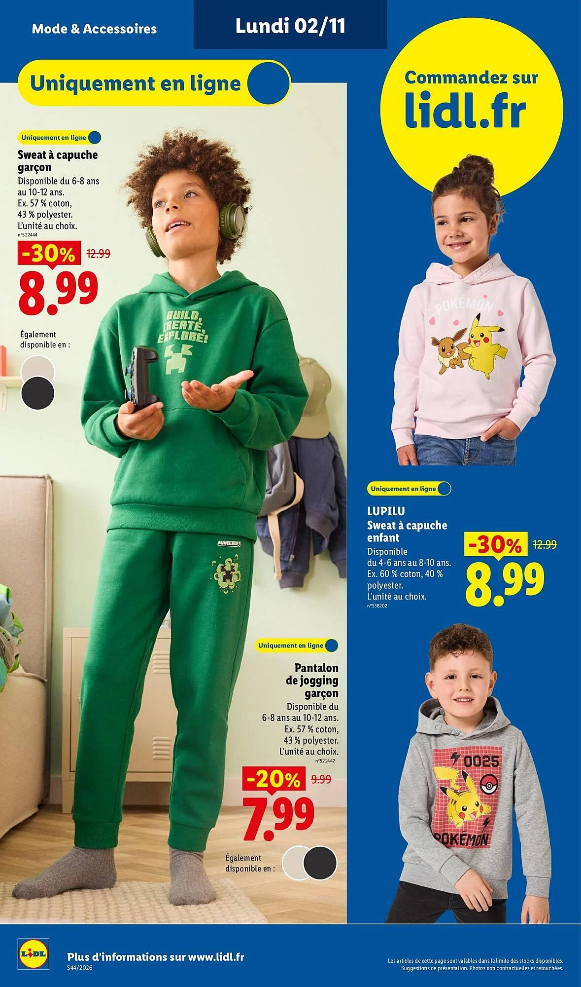 Catalogue Lidl du 29 octobre au 4 novembre 2026, page 52 sur 64