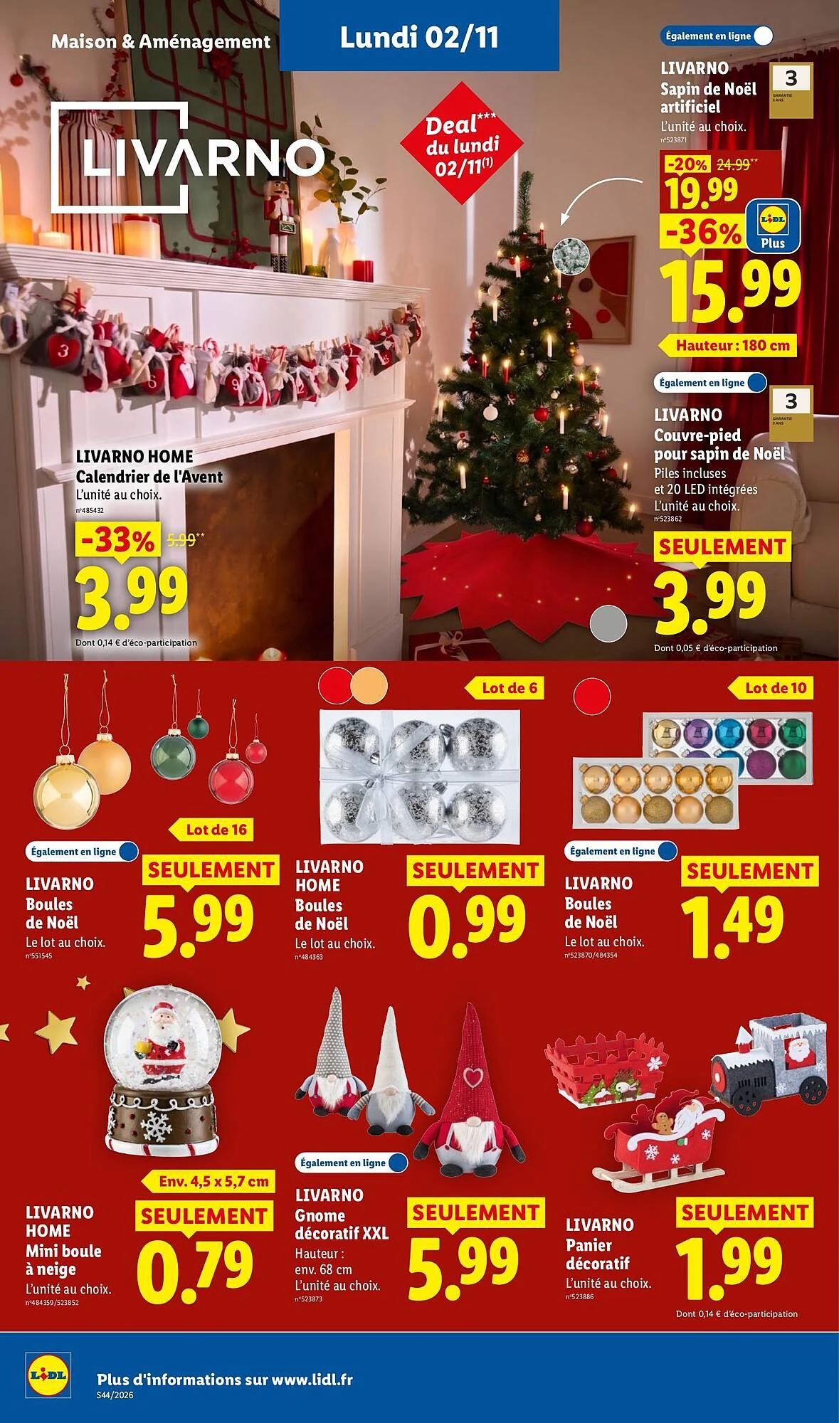 Catalogue Lidl du 29 octobre au 4 novembre 2026, page 54 sur 64
