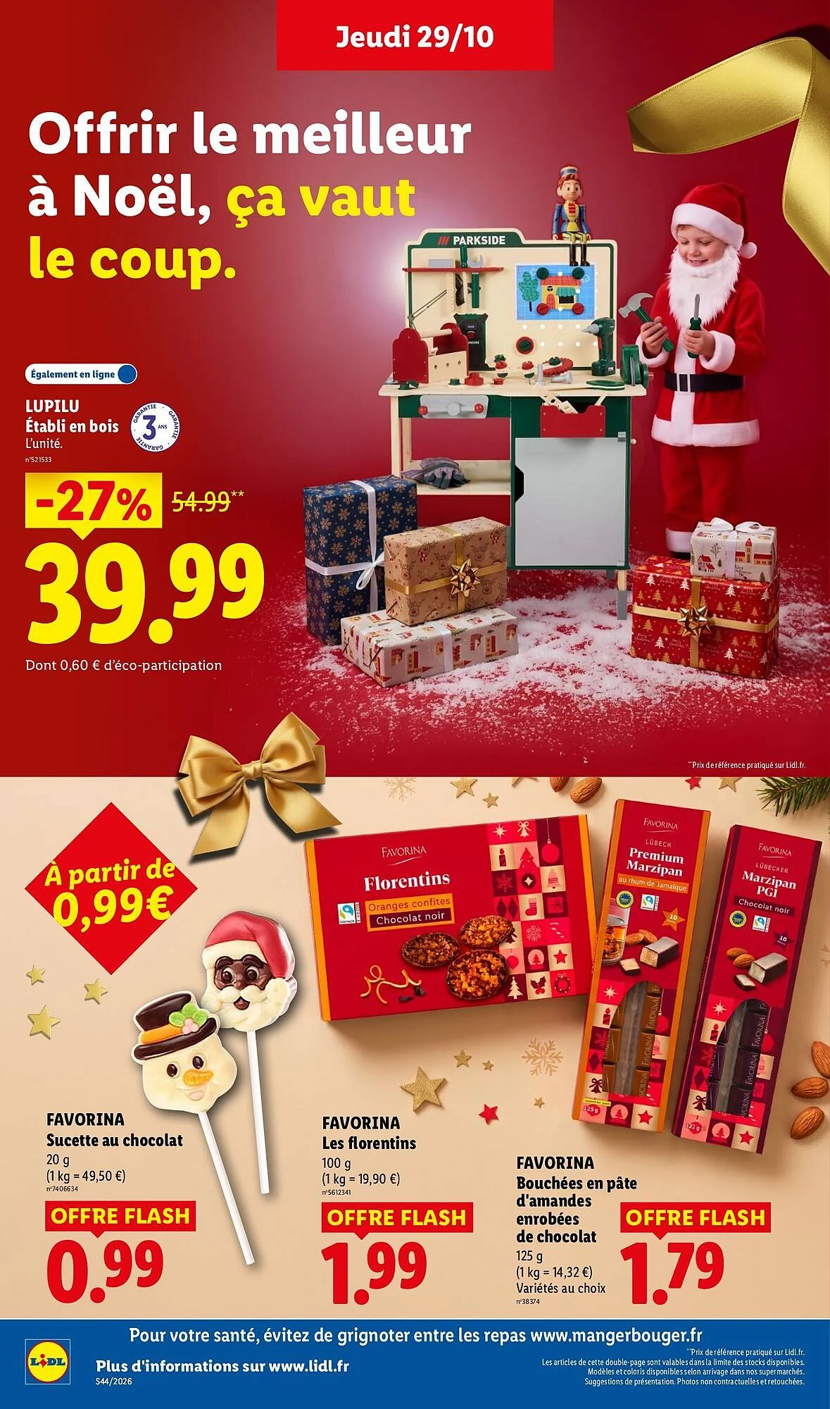 Catalogue Lidl du 29 octobre au 4 novembre 2026, page 61 sur 64
