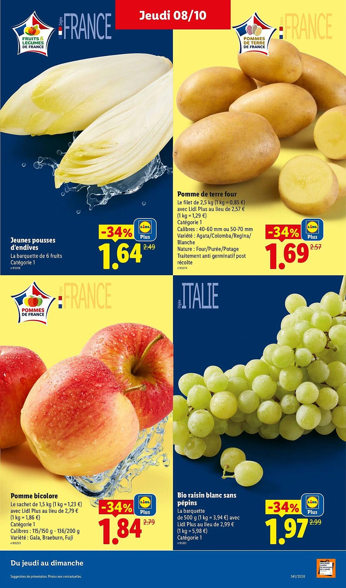 Catalogue Lidl du 8 au 14 octobre 2026, page 3 sur 61