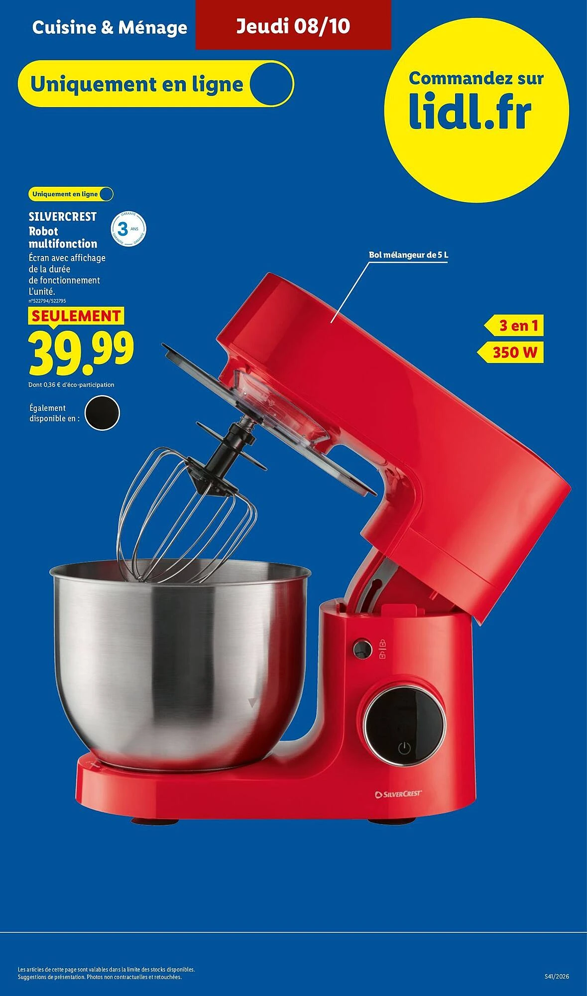 Catalogue Lidl du 8 au 14 octobre 2026, page 7 sur 61