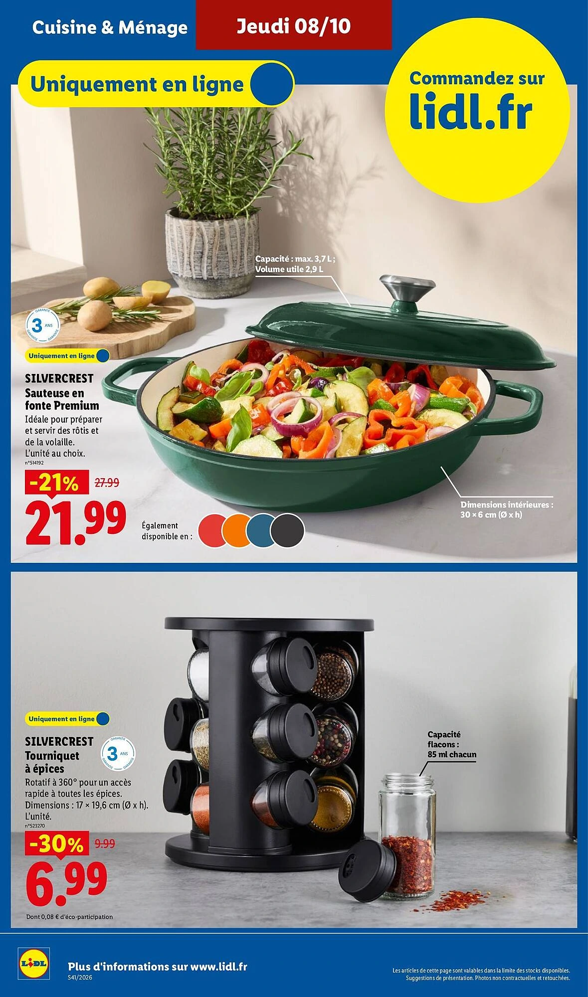 Catalogue Lidl du 8 au 14 octobre 2026, page 30 sur 61