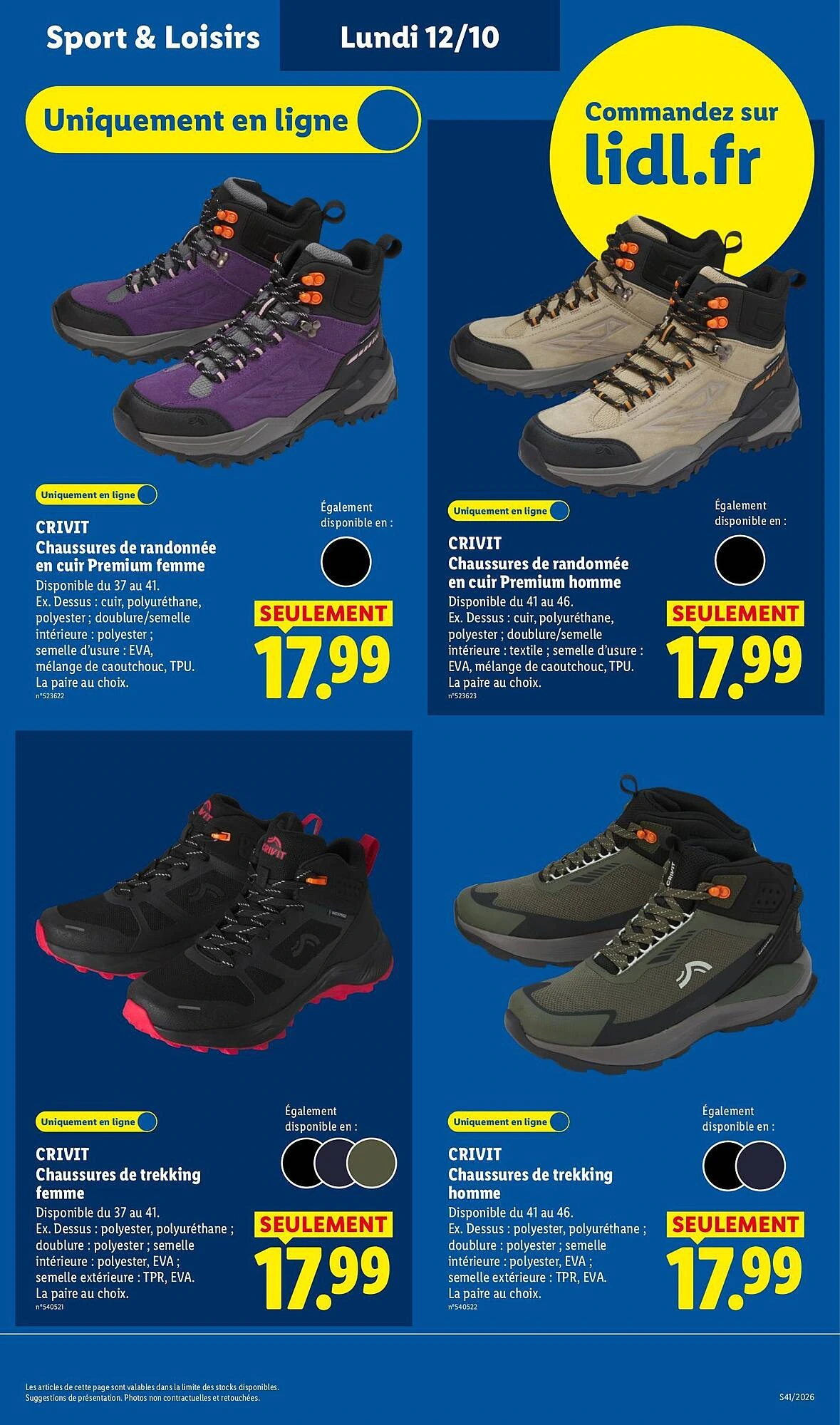 Catalogue Lidl du 8 au 14 octobre 2026, page 49 sur 61