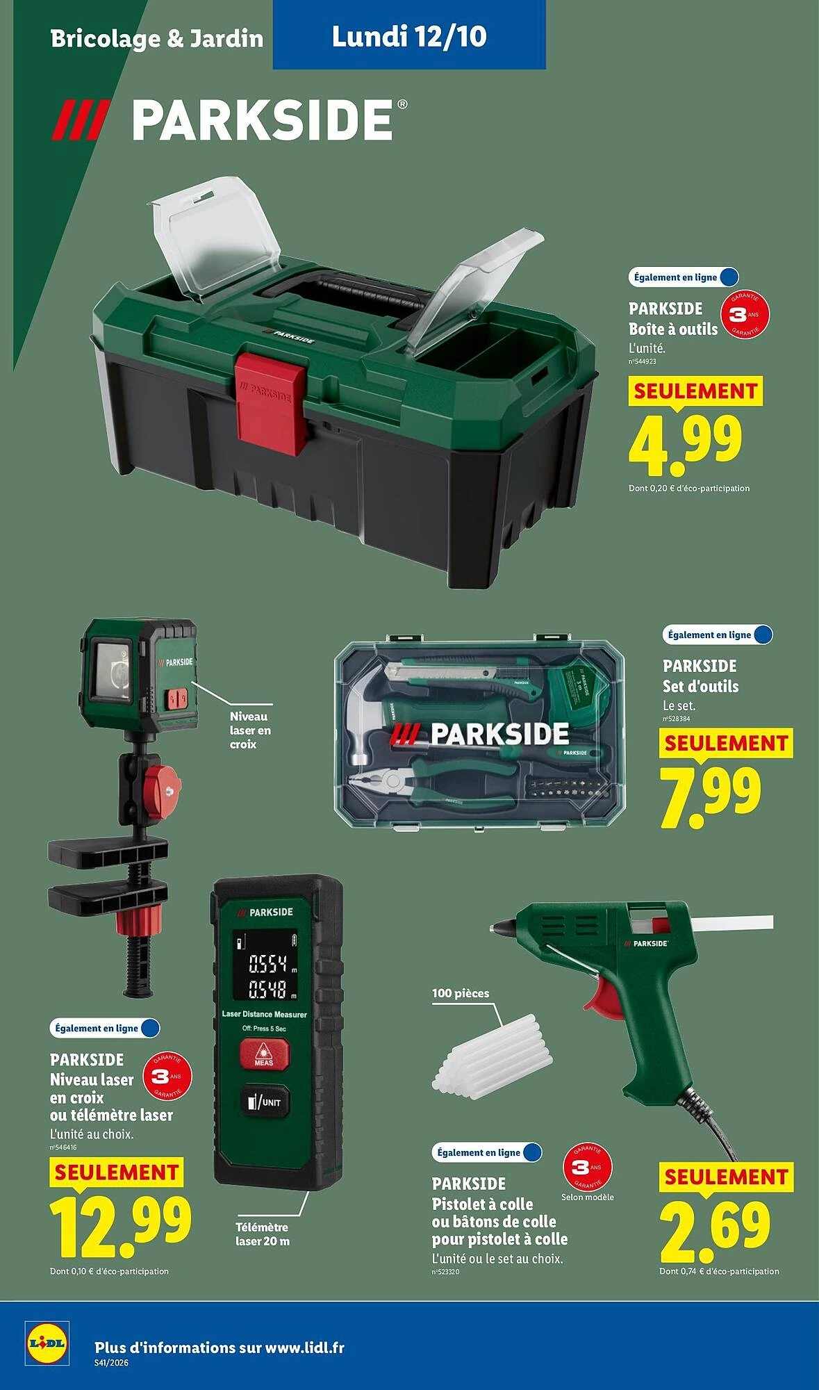 Catalogue Lidl du 8 au 14 octobre 2026, page 52 sur 61