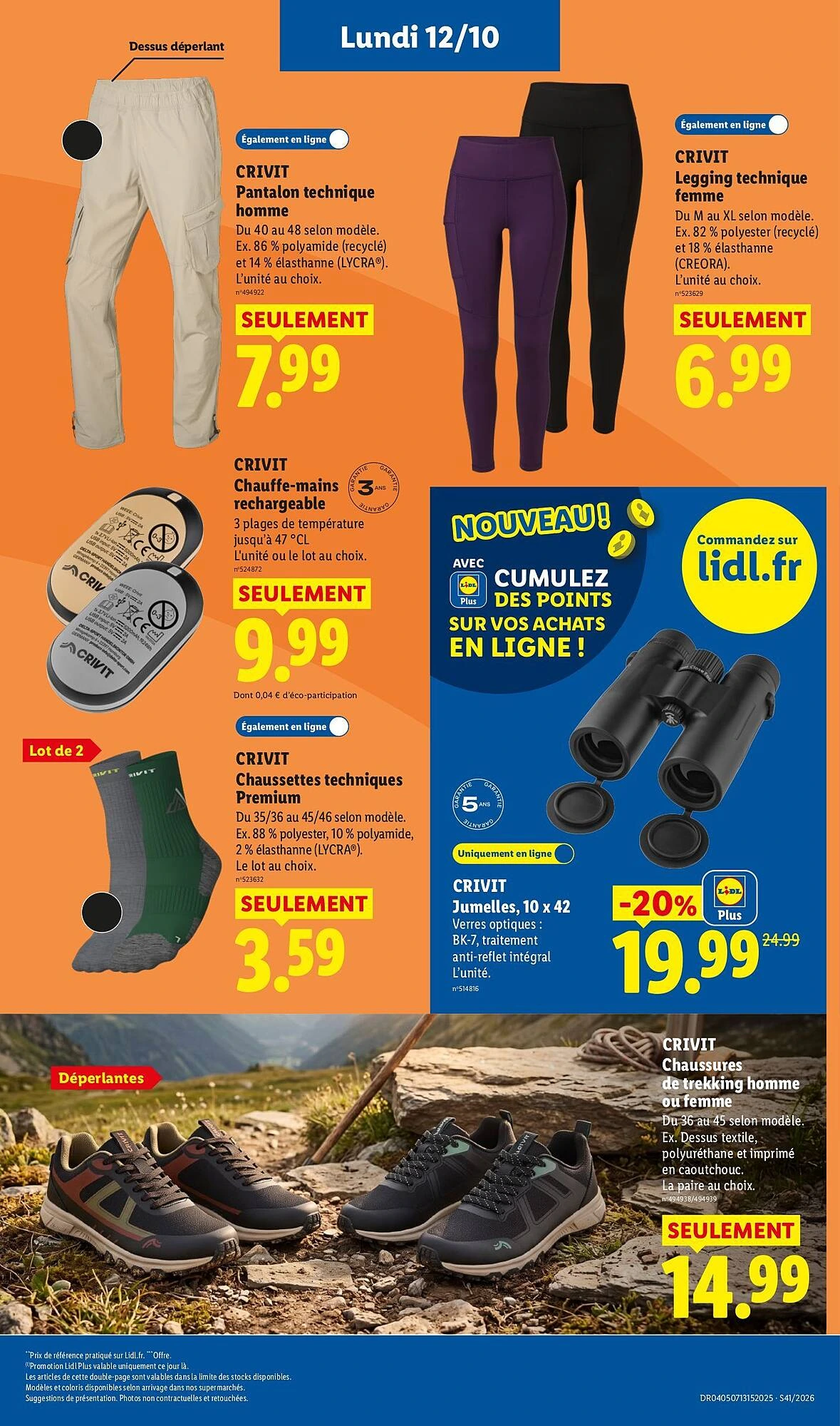 Catalogue Lidl du 8 au 14 octobre 2026, page 57 sur 61