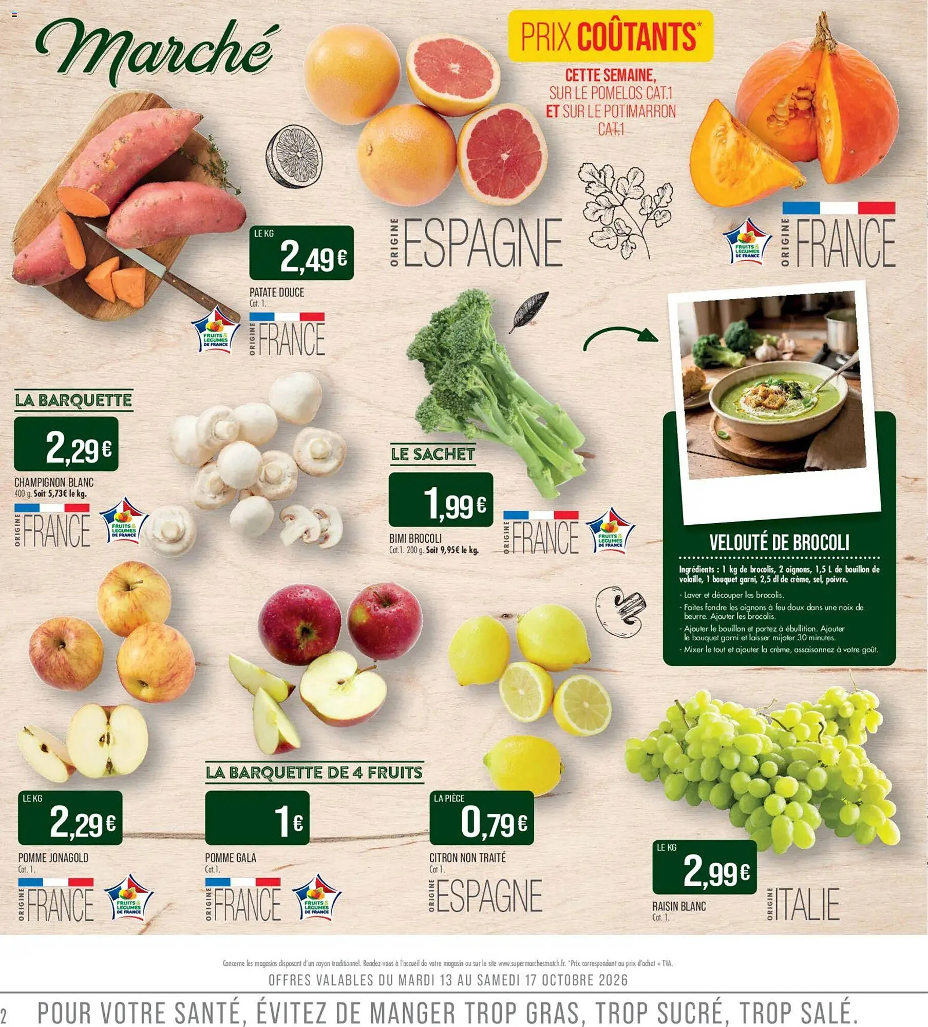 Catalogue Match du 13 au 25 octobre 2026, page 2 sur 24