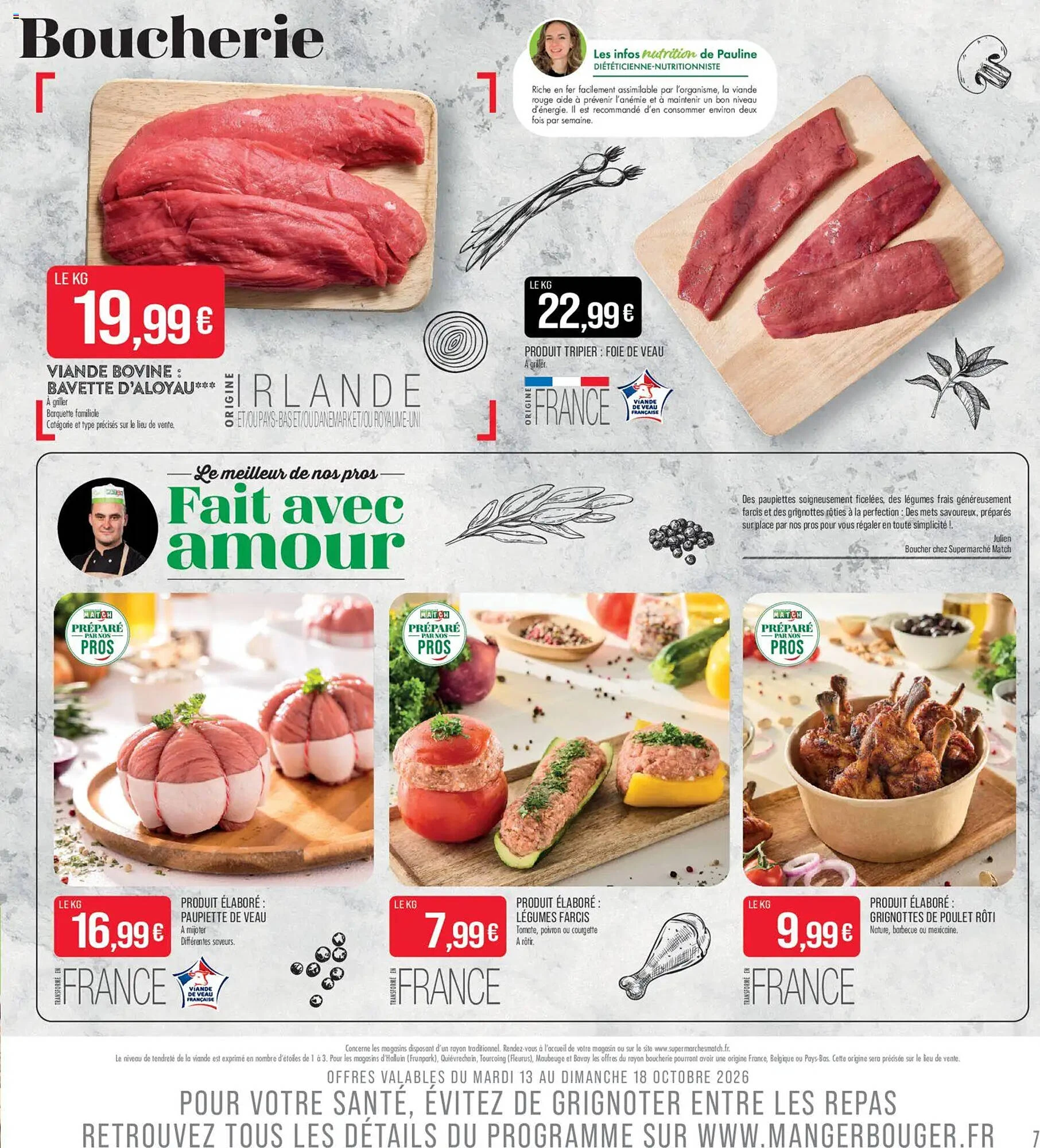 Catalogue Match du 13 au 25 octobre 2026, page 7 sur 24