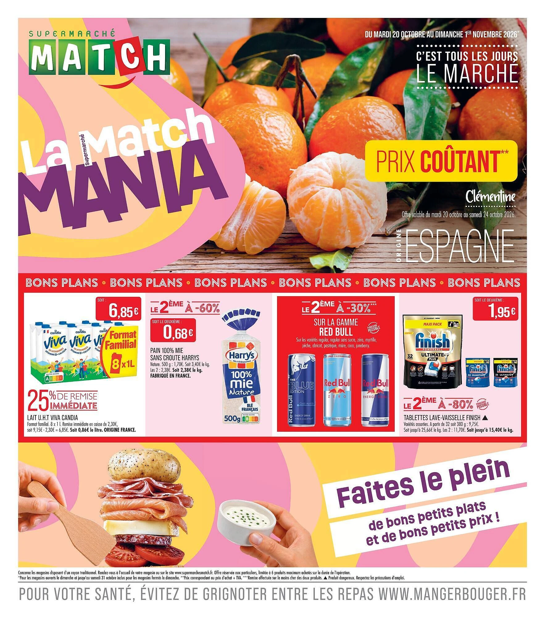 Catalogue Match du 20 octobre au 1er novembre 2026, page 1 sur 20