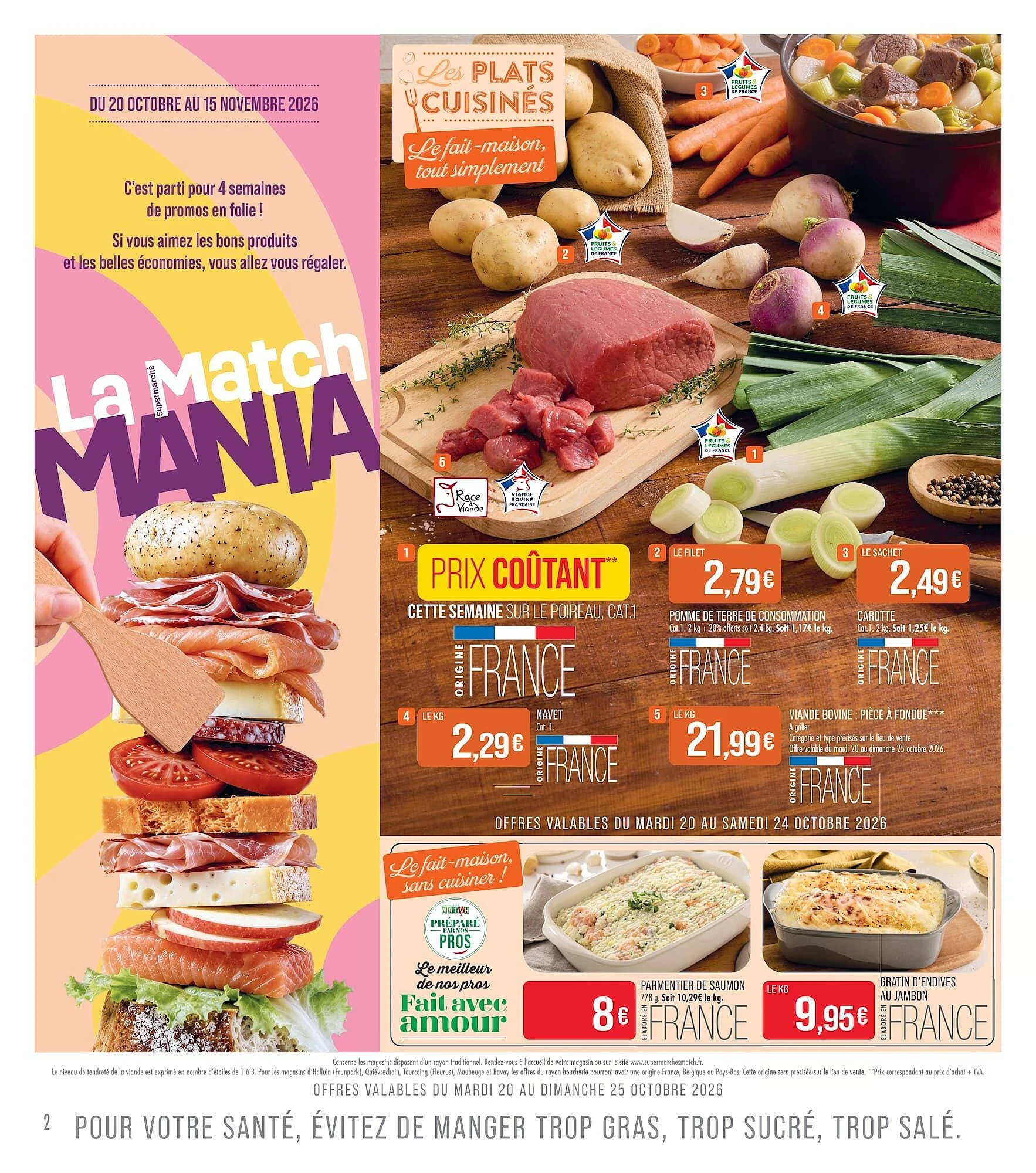 Catalogue Match du 20 octobre au 1er novembre 2026, page 2 sur 20