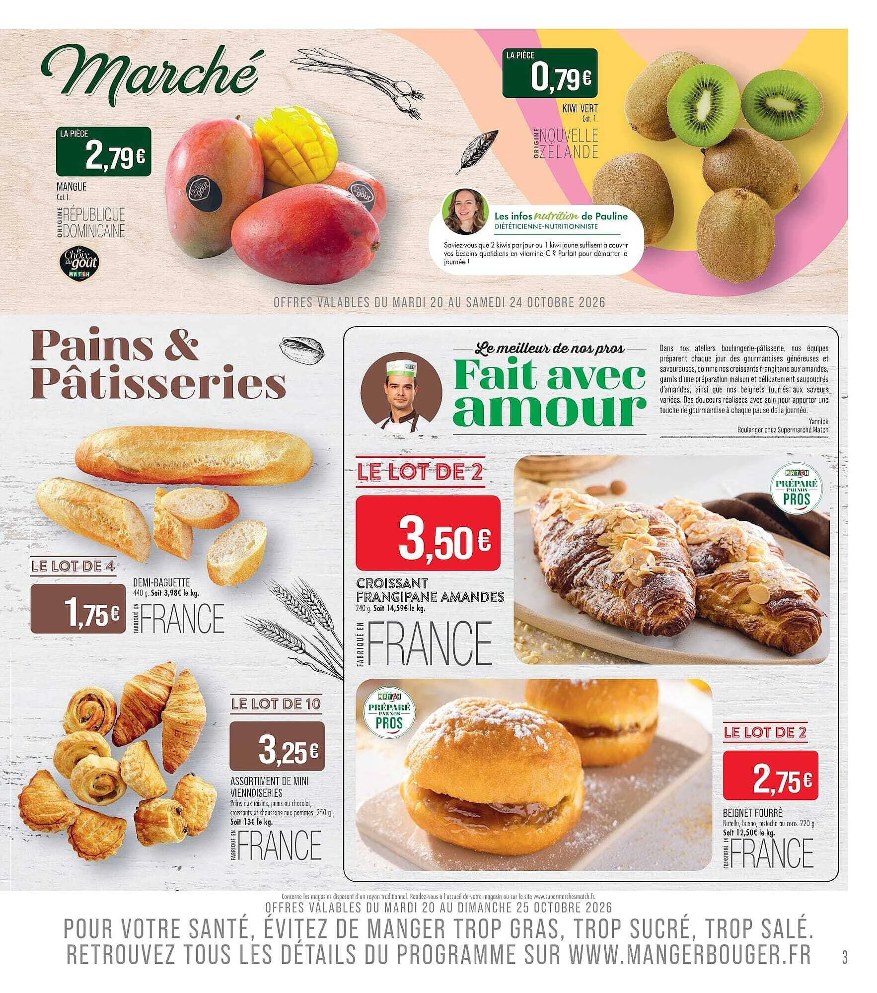 Catalogue Match du 20 octobre au 1er novembre 2026, page 3 sur 20