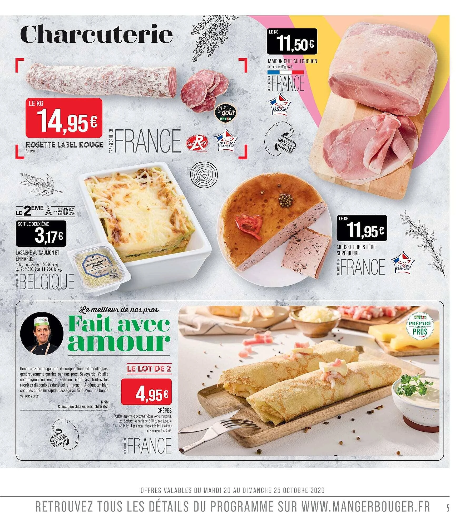 Catalogue Match du 20 octobre au 1er novembre 2026, page 5 sur 20
