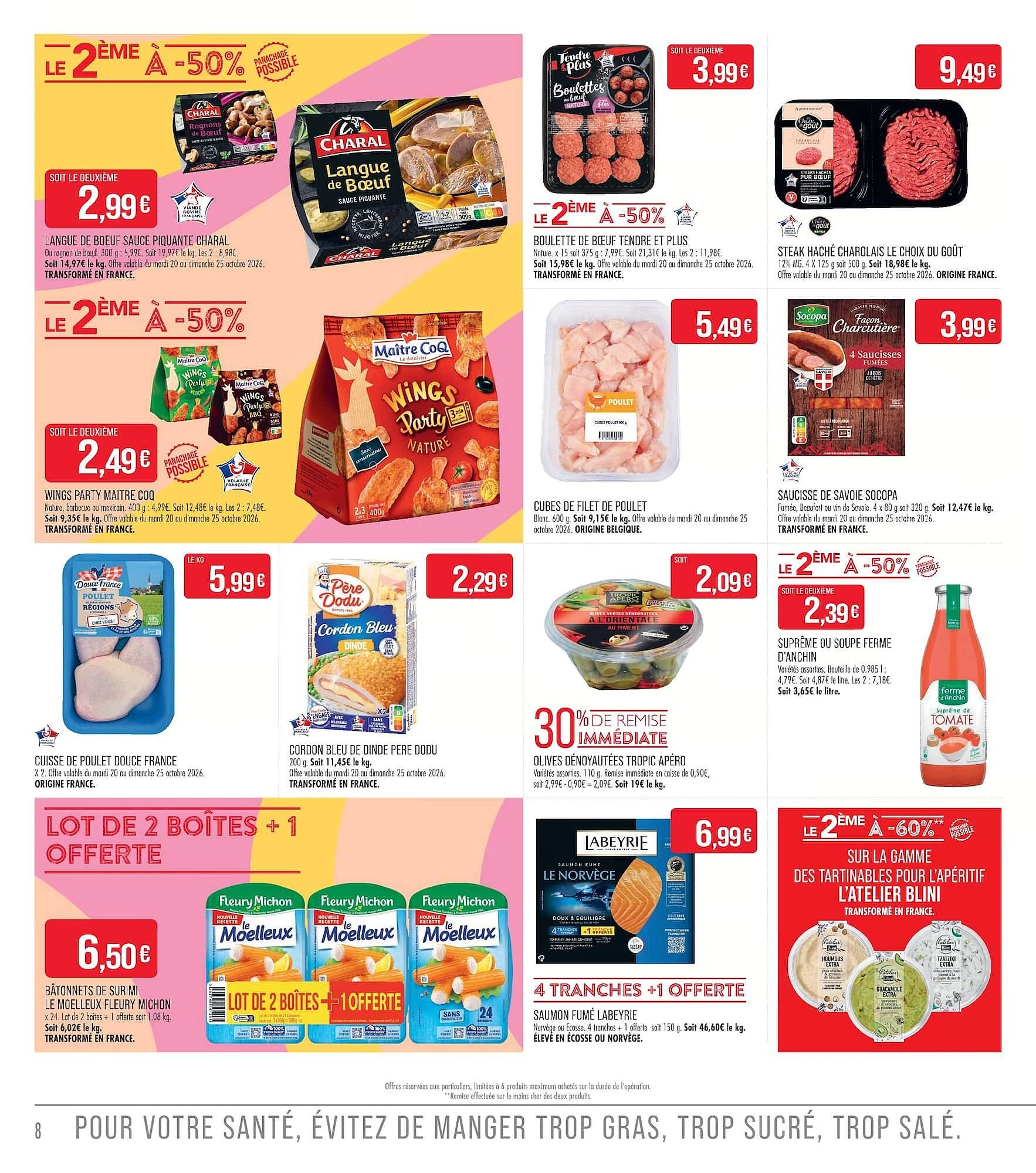 Catalogue Match du 20 octobre au 1er novembre 2026, page 8 sur 20