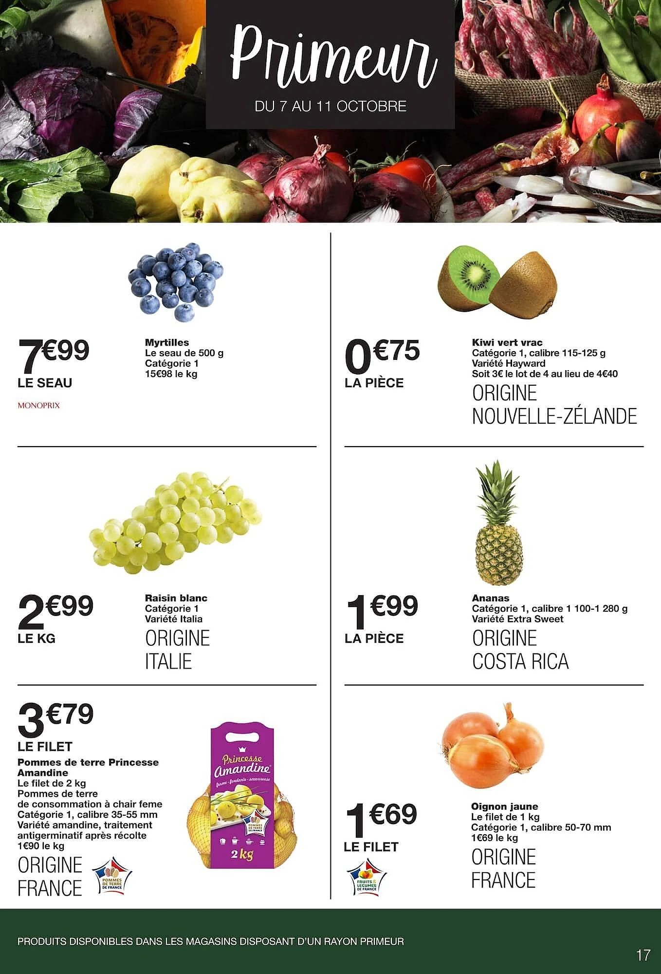 Catalogue Monoprix du 6 au 18 octobre 2026, page 17 sur 79
