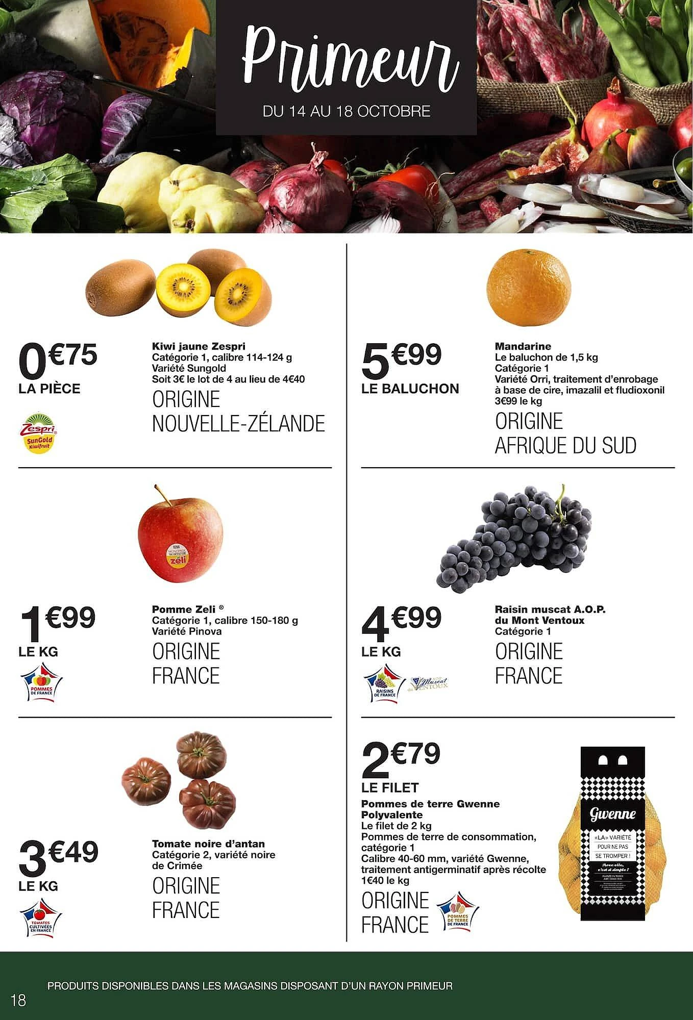 Catalogue Monoprix du 6 au 18 octobre 2026, page 18 sur 79
