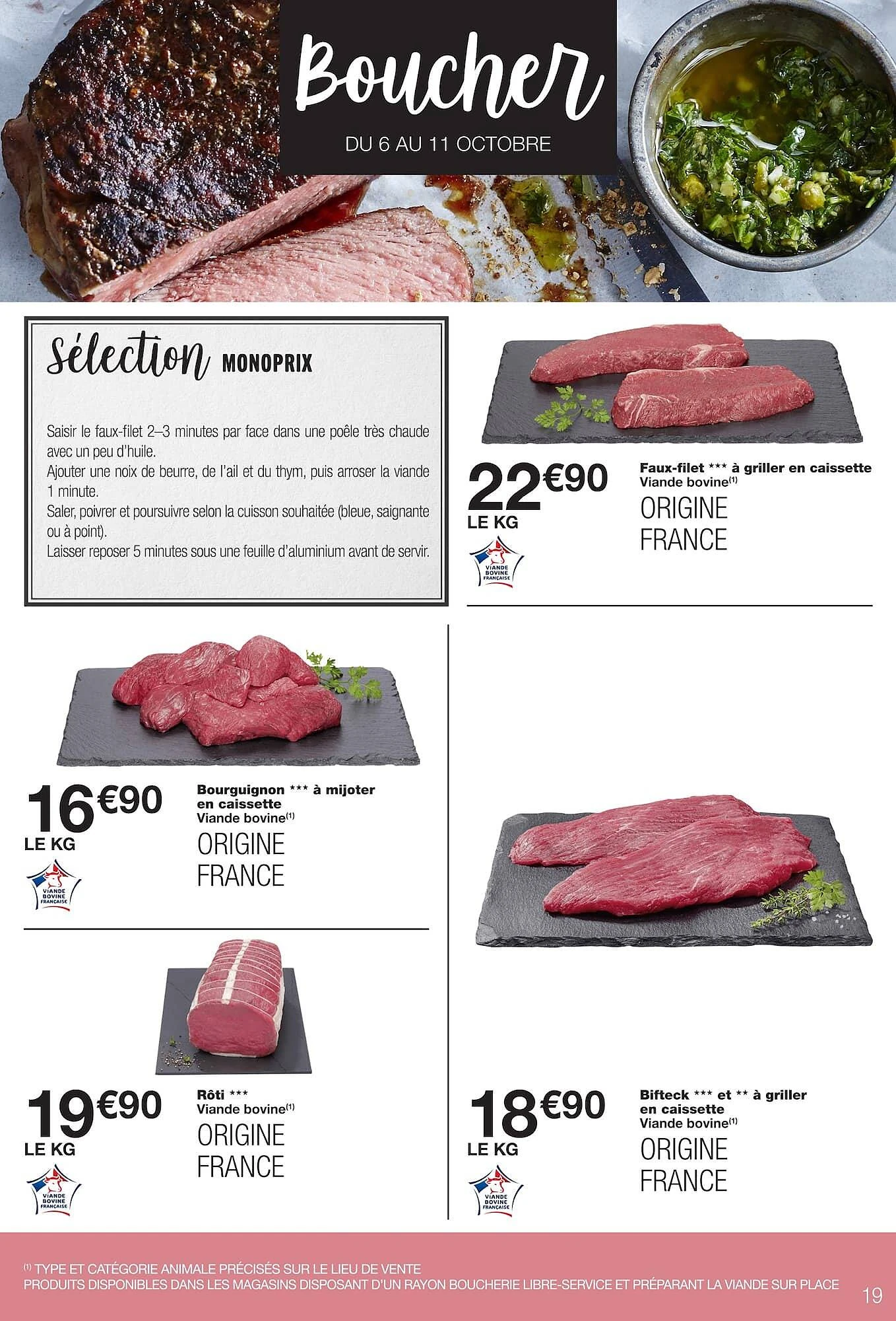 Catalogue Monoprix du 6 au 18 octobre 2026, page 19 sur 79