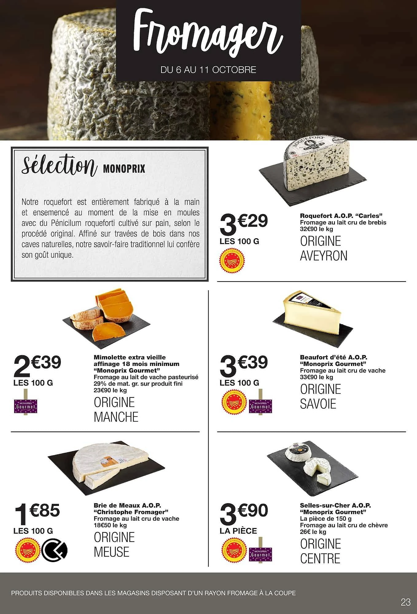 Catalogue Monoprix du 6 au 18 octobre 2026, page 23 sur 79