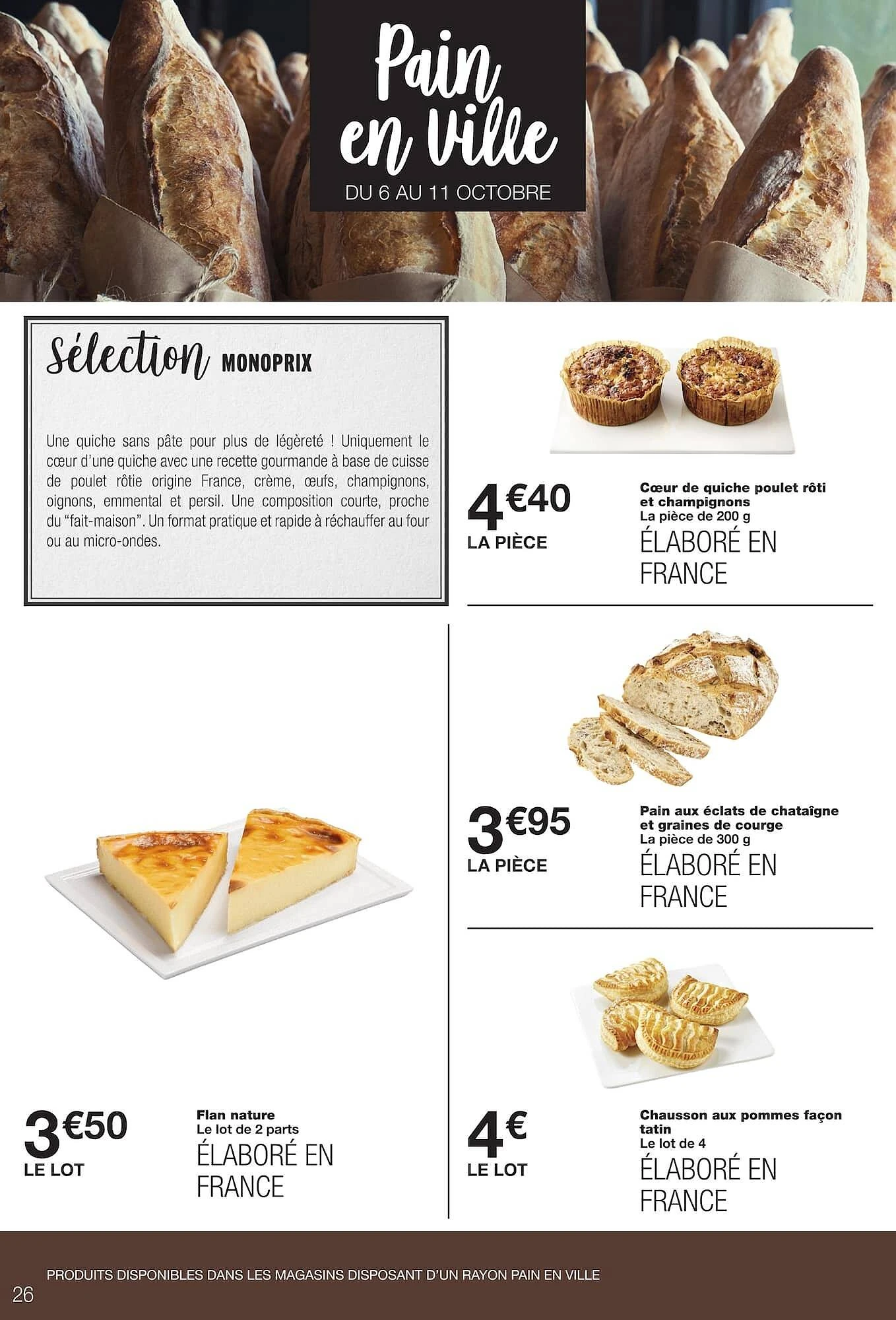 Catalogue Monoprix du 6 au 18 octobre 2026, page 26 sur 79