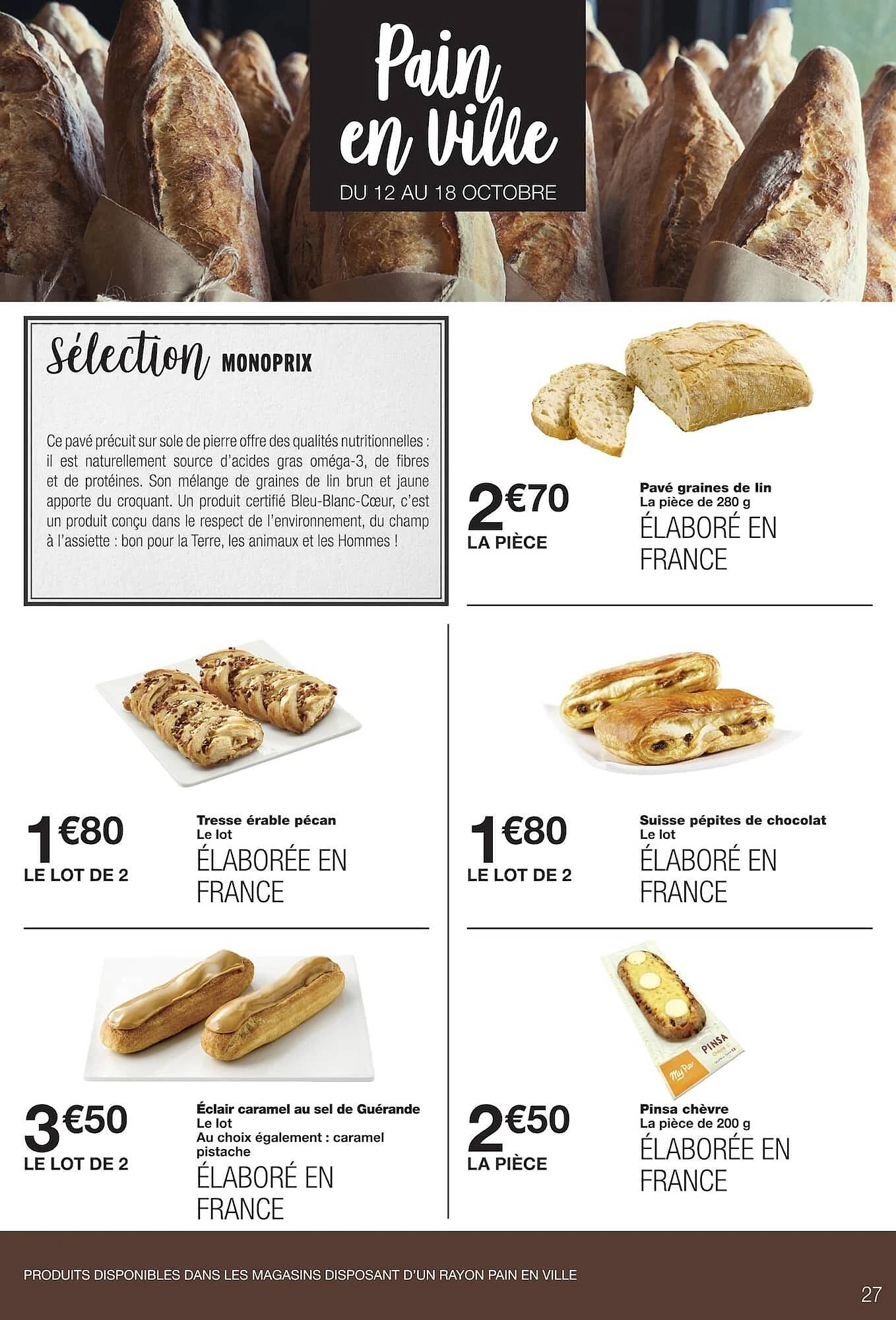 Catalogue Monoprix du 6 au 18 octobre 2026, page 27 sur 79