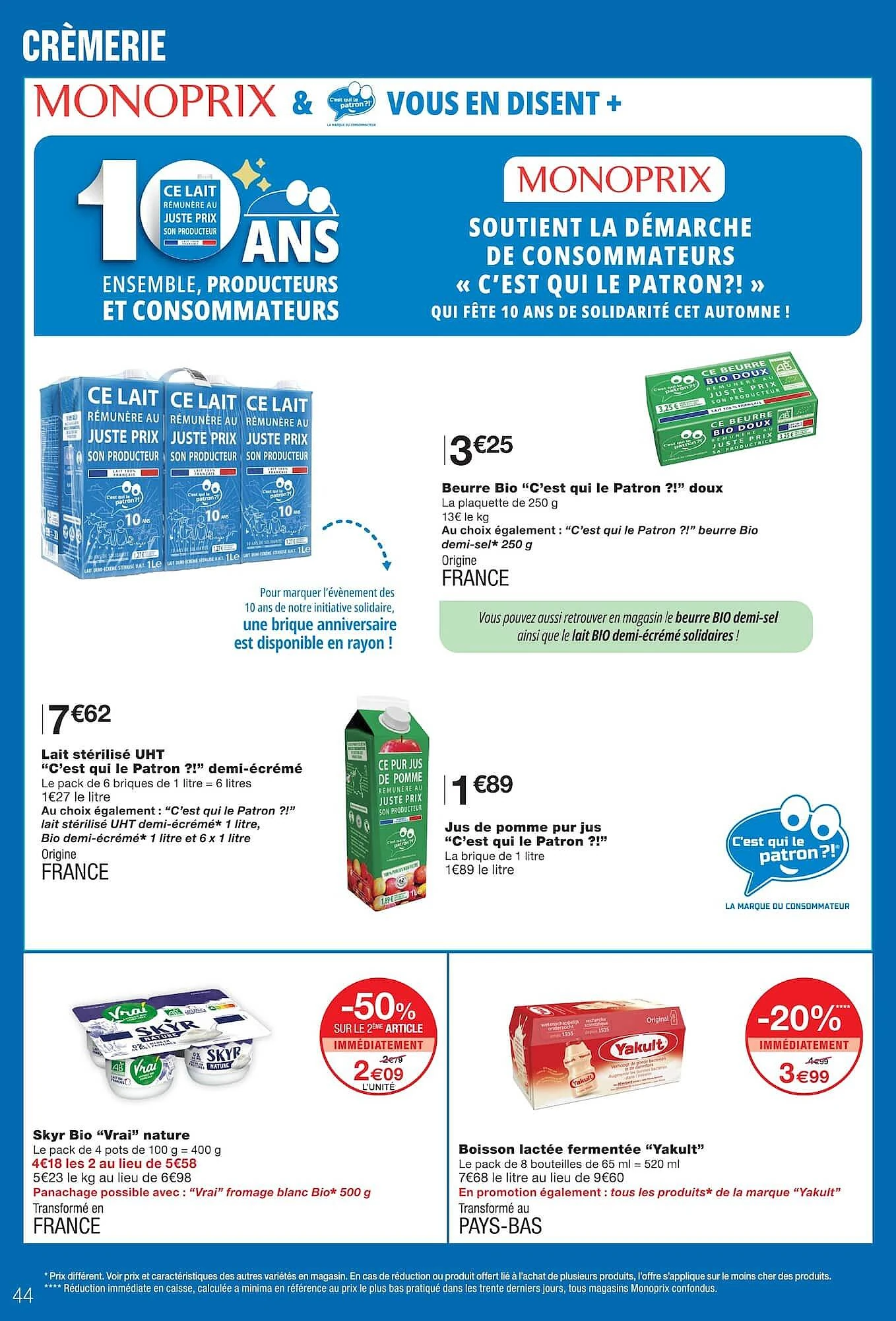 Catalogue Monoprix du 6 au 18 octobre 2026, page 44 sur 79